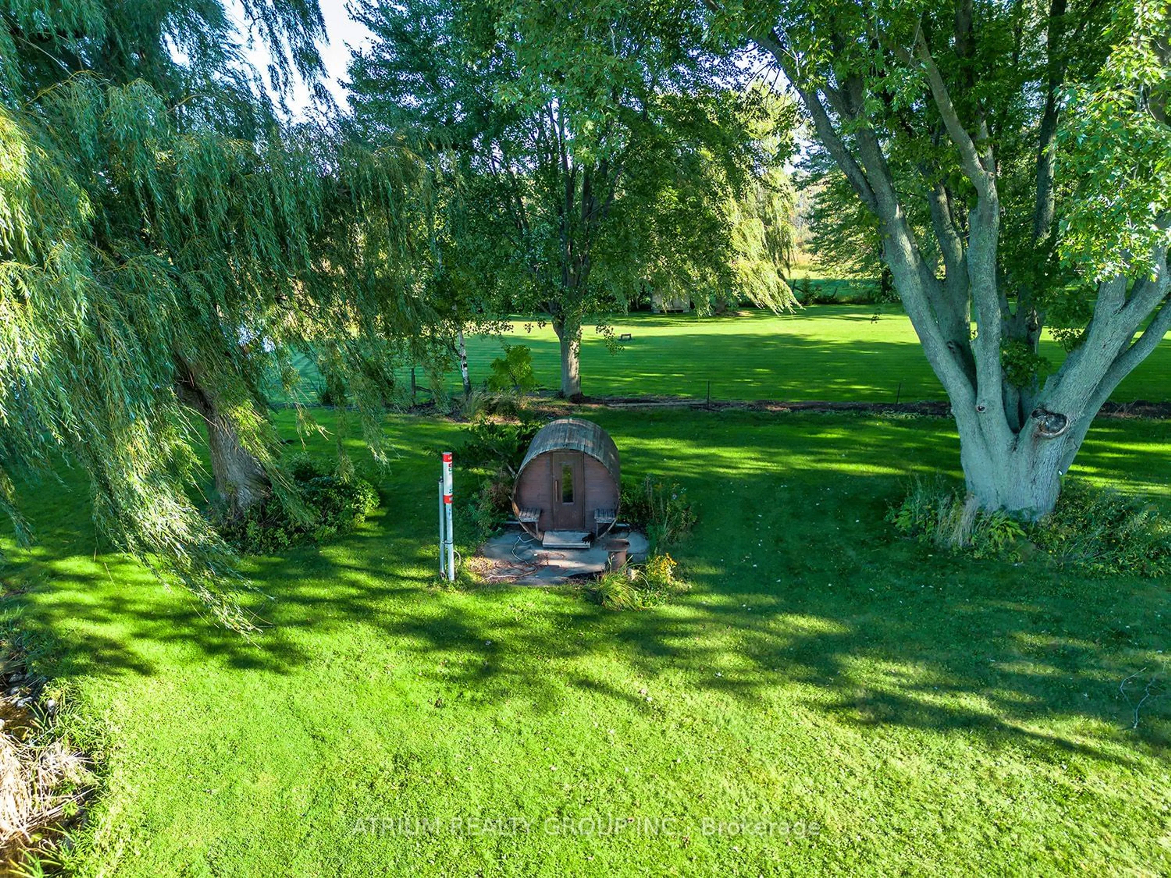 A pic from outside/outdoor area/front of a property/back of a property/a pic from drone, forest/trees view for 262 Port Hoover Rd, Kawartha Lakes Ontario K0M 2C0