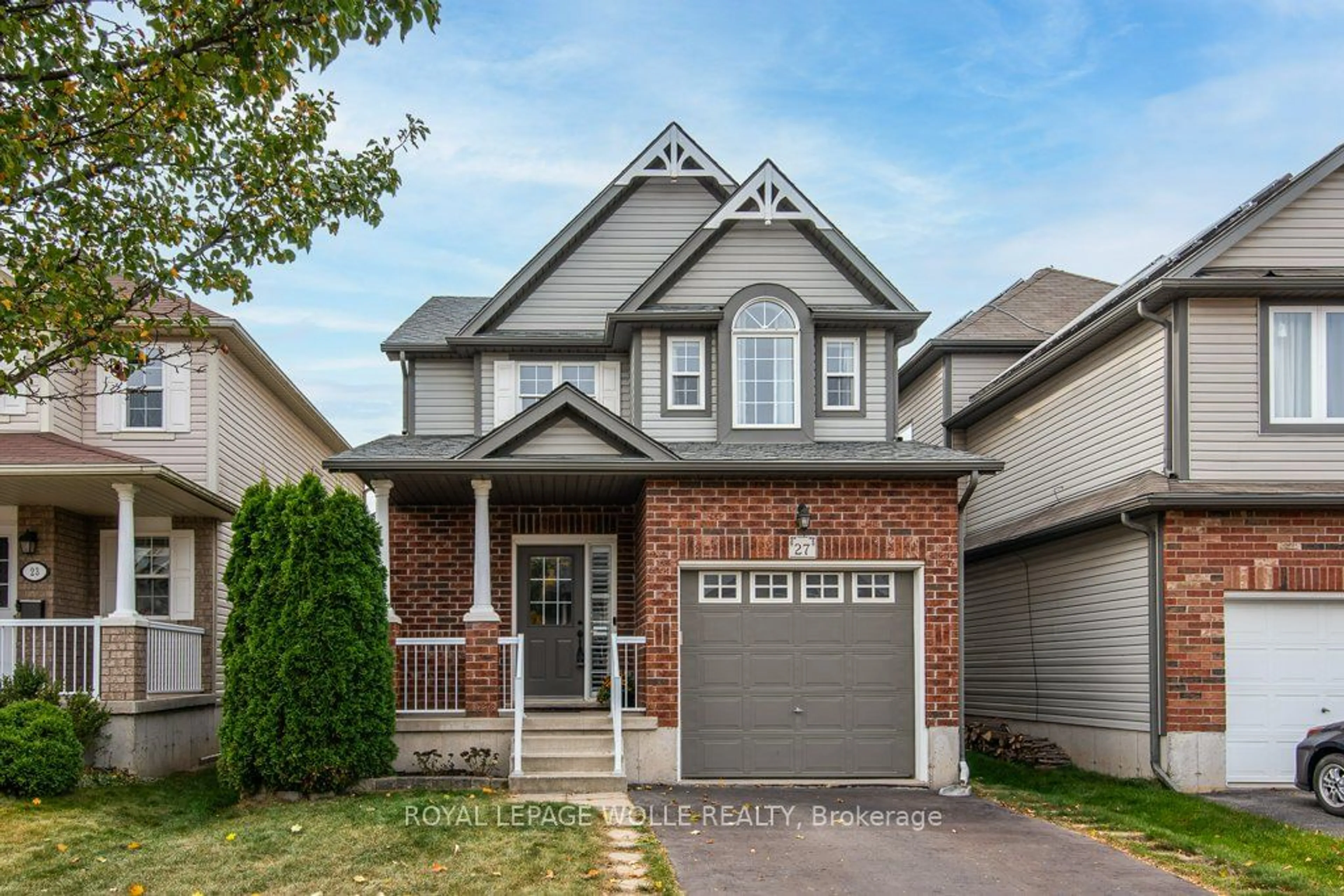 Frontside or backside of a home, cottage for 27 VERONA St, Kitchener Ontario N2R 1T4