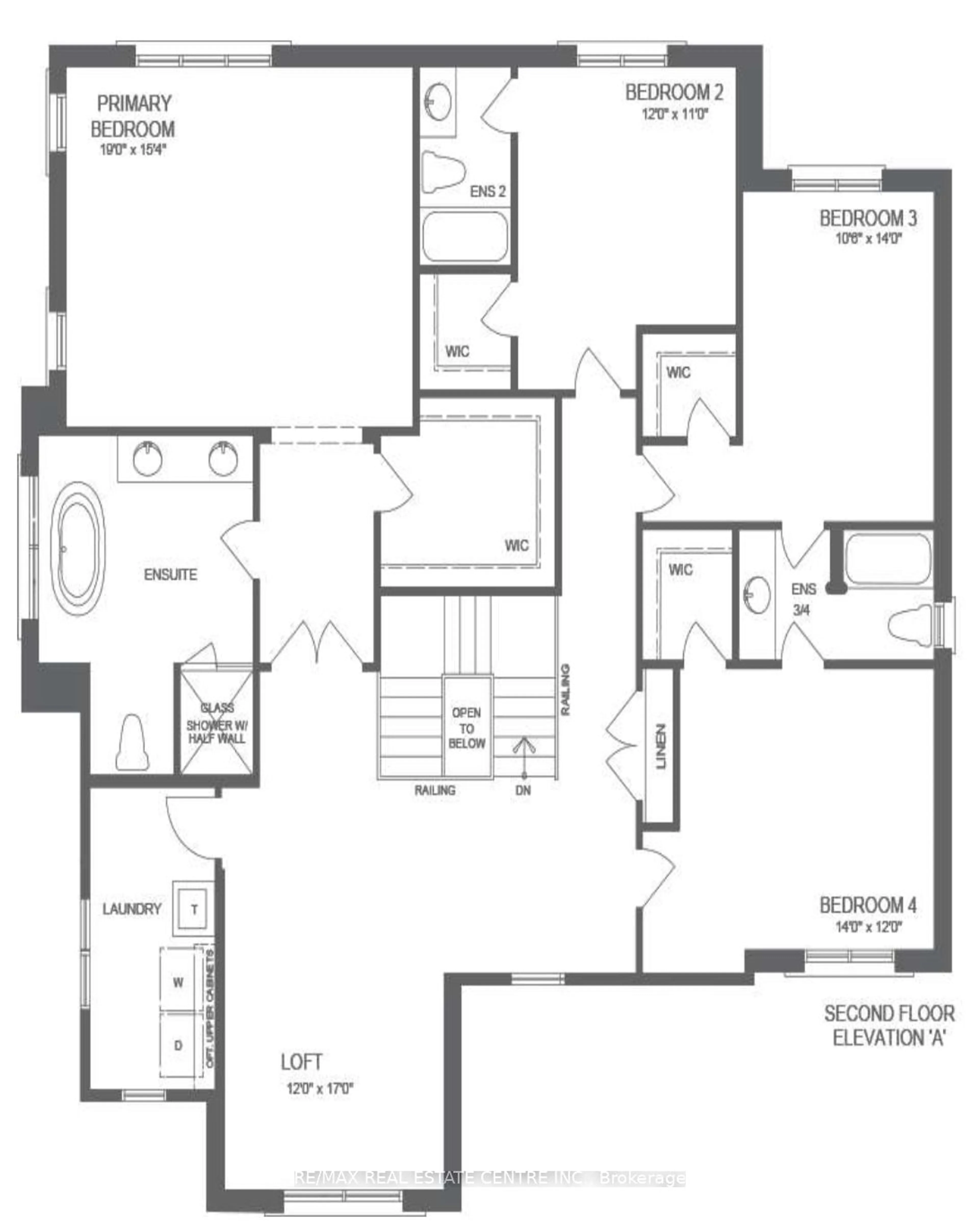 Floor plan for 4 Elm St, Ingersoll Ontario N5C 1R8