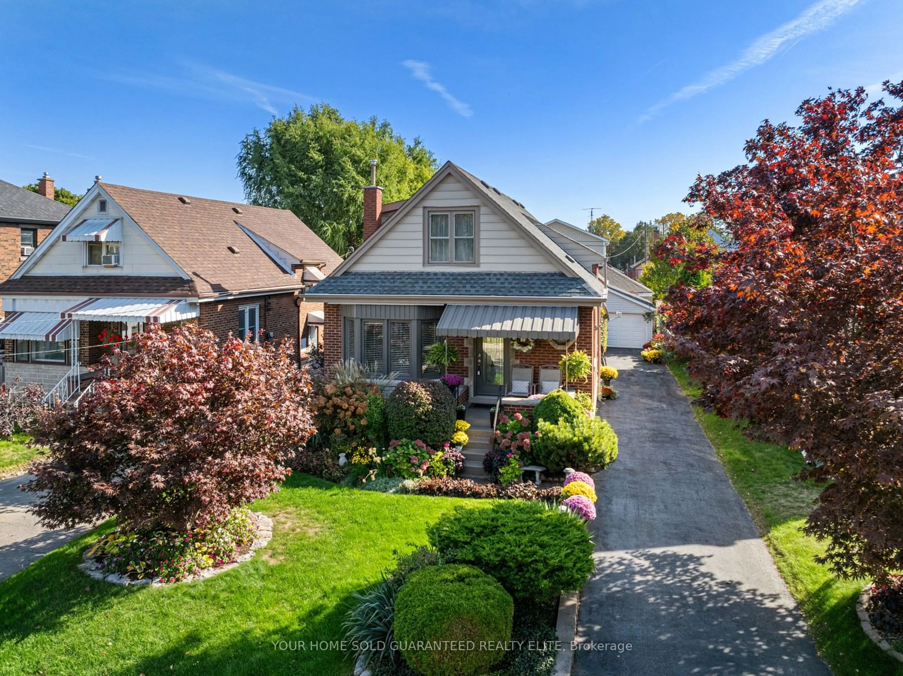 Frontside or backside of a home, the street view for 49 Crosthwaite Ave, Hamilton Ontario L8K 2T9