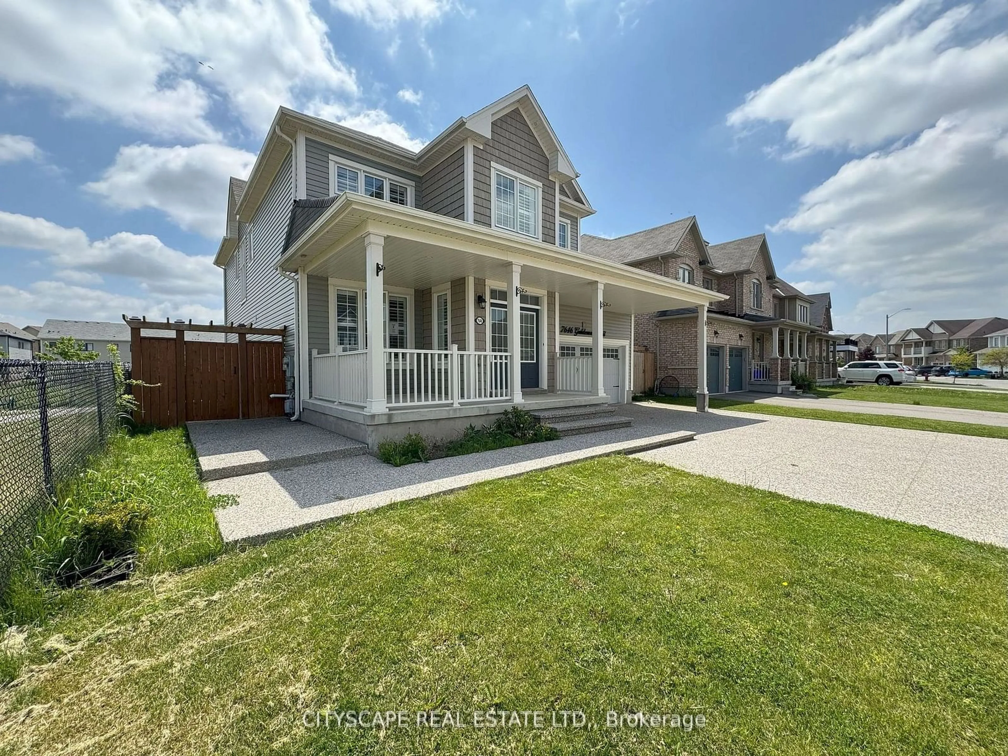 Frontside or backside of a home, the street view for 7646 GOLDENROD Tr, Niagara Falls Ontario L2H 0K4