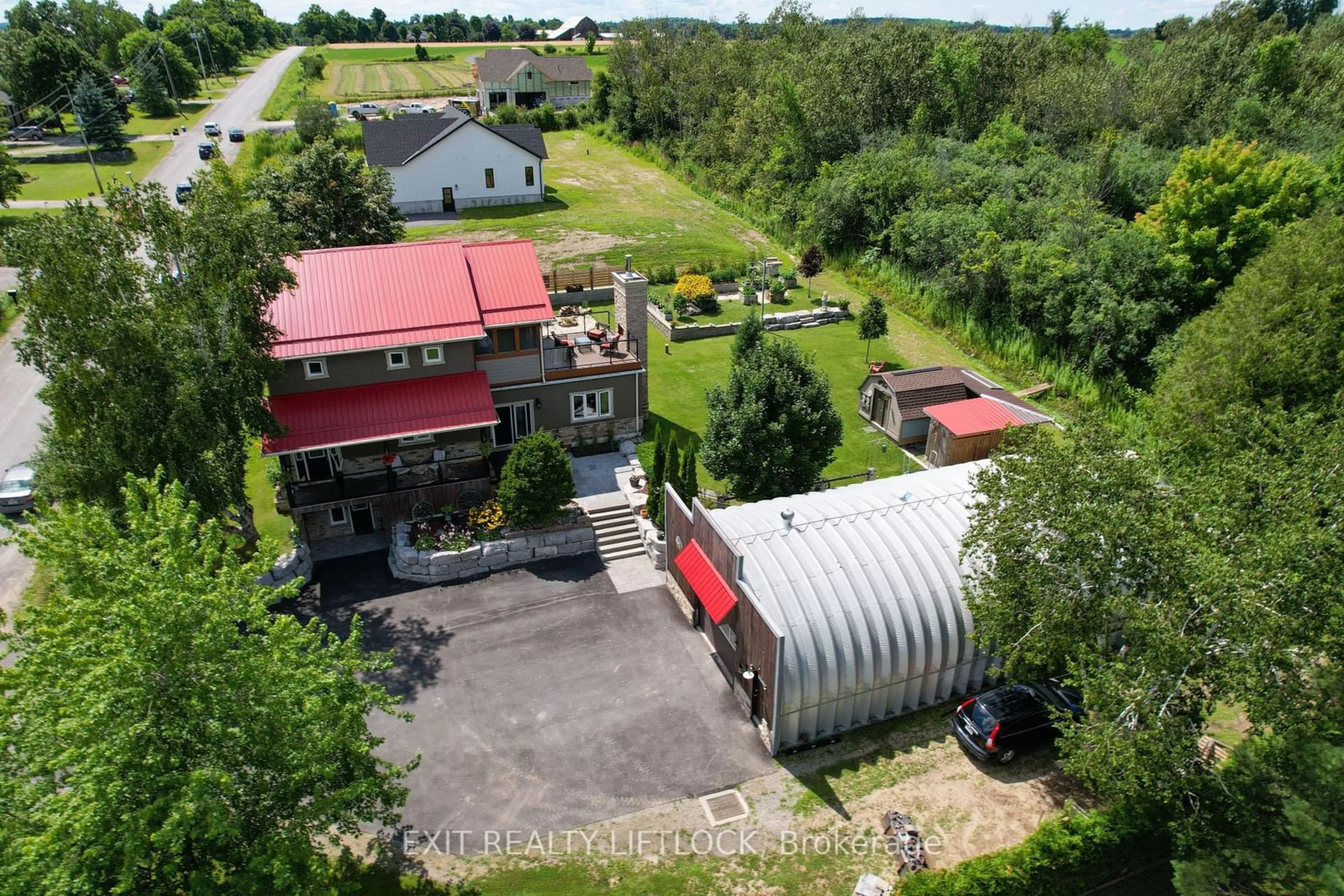 Frontside or backside of a home, cottage for 1760 Stewart Line, Cavan Monaghan Ontario L0A 1C0