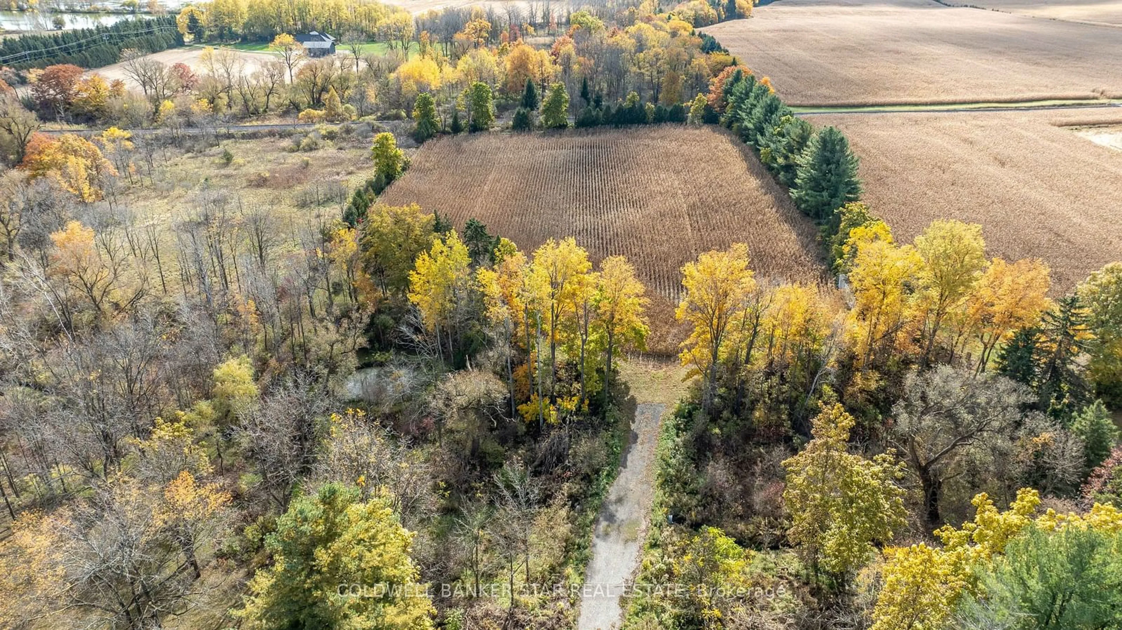 A pic from exterior of the house or condo, the fenced backyard for 3109 Napperton Dr, Adelaide Metcalfe Ontario N7G 3H8