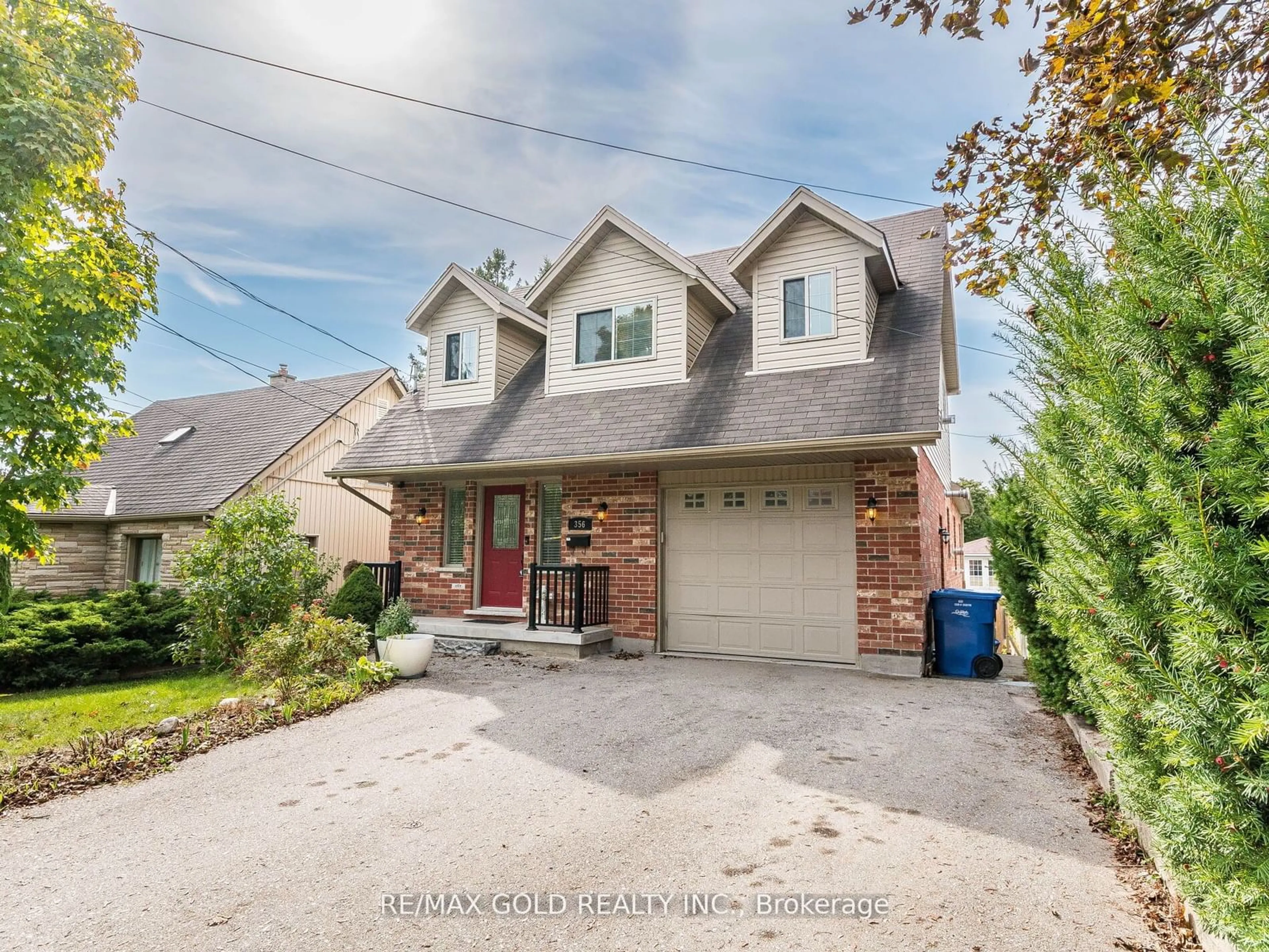 Frontside or backside of a home, the street view for 356 Stevenson St, Guelph Ontario N1E 5B9