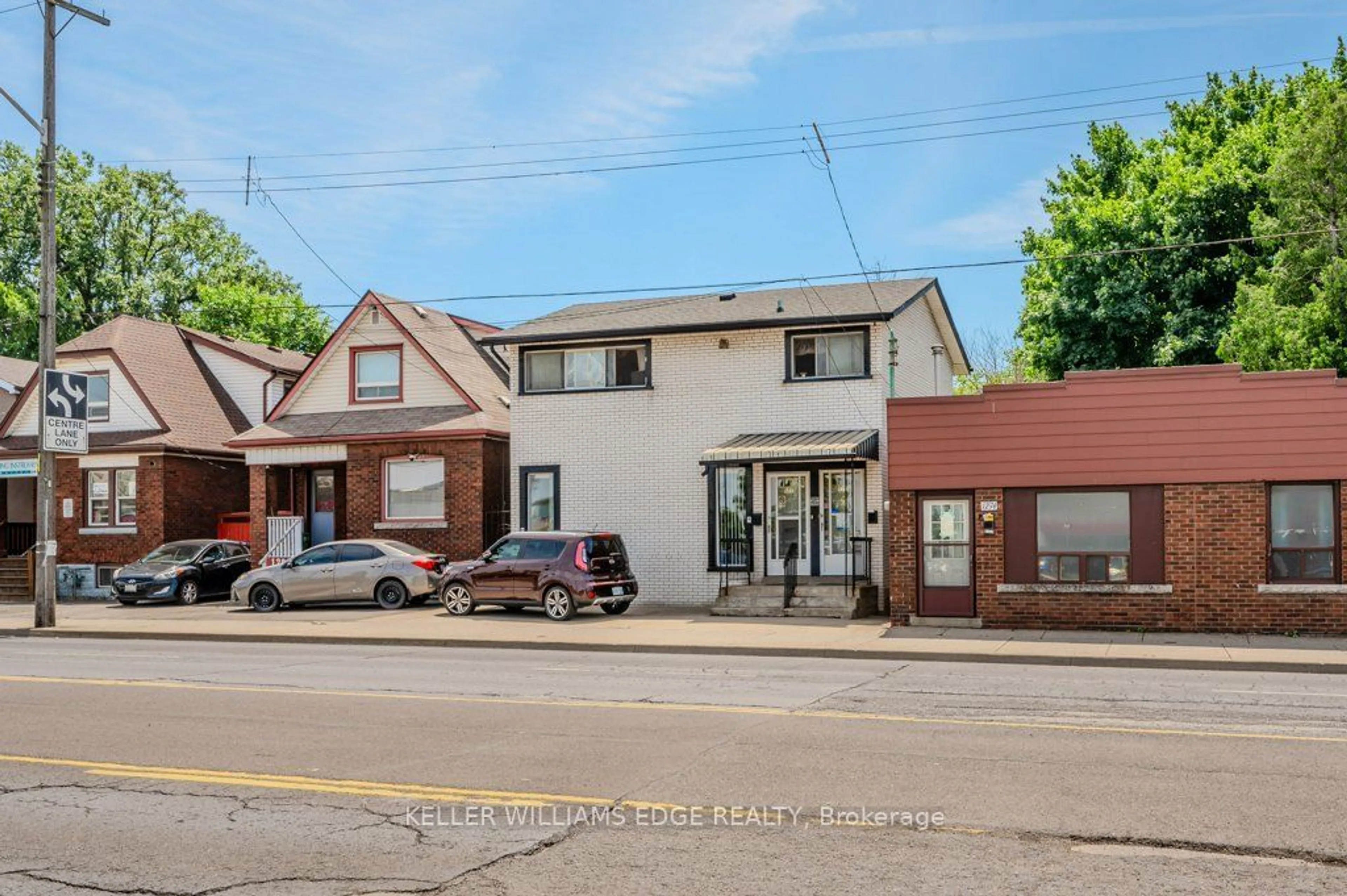 A pic from exterior of the house or condo, the street view for 1278 Barton St, Hamilton Ontario L8H 2W1