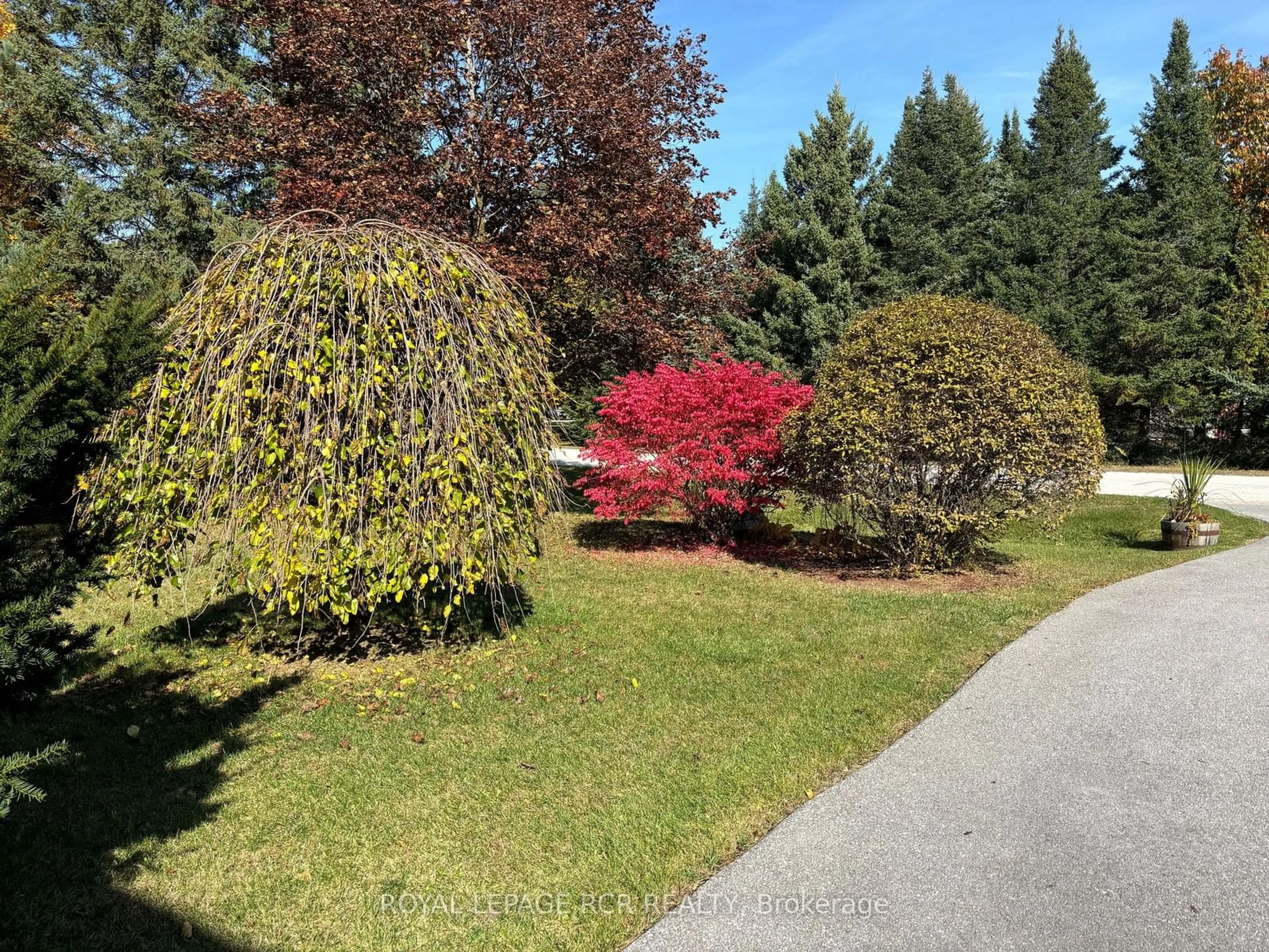 A pic from exterior of the house or condo, the street view for 18 Maes Cres, Mulmur Ontario L9V 3H7