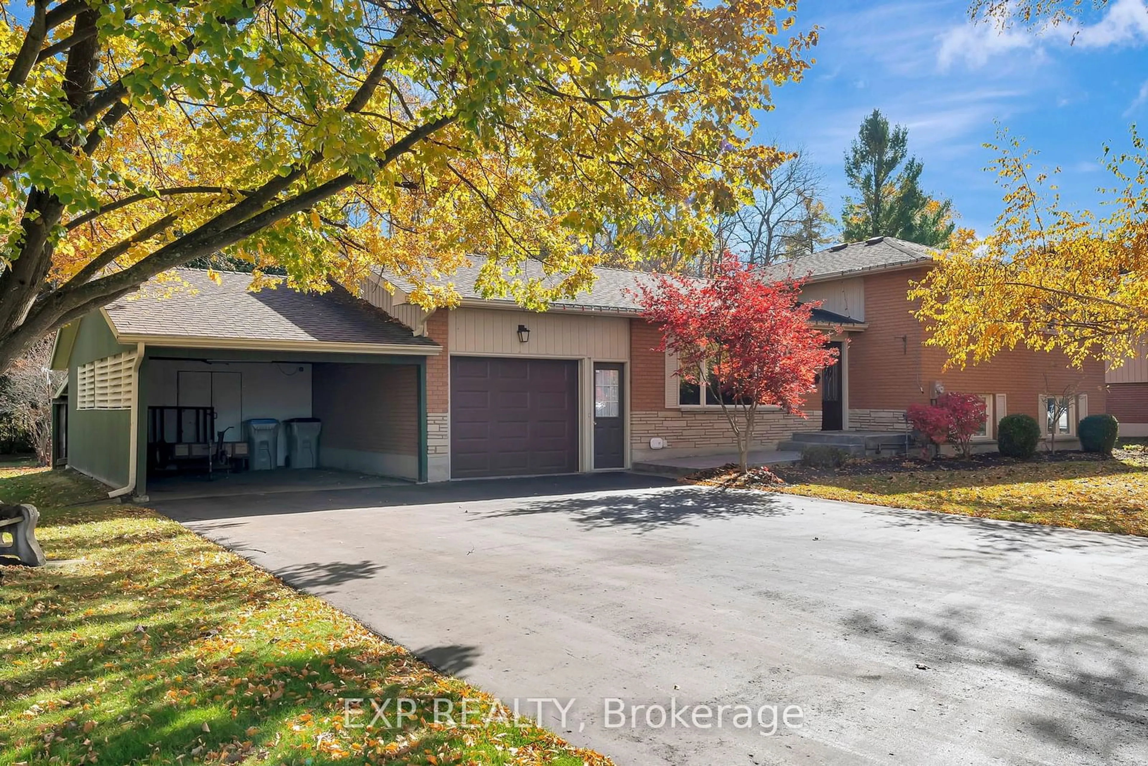 Frontside or backside of a home, the street view for 5974 Maple Lane Rd, North Perth Ontario N0G 1Y0