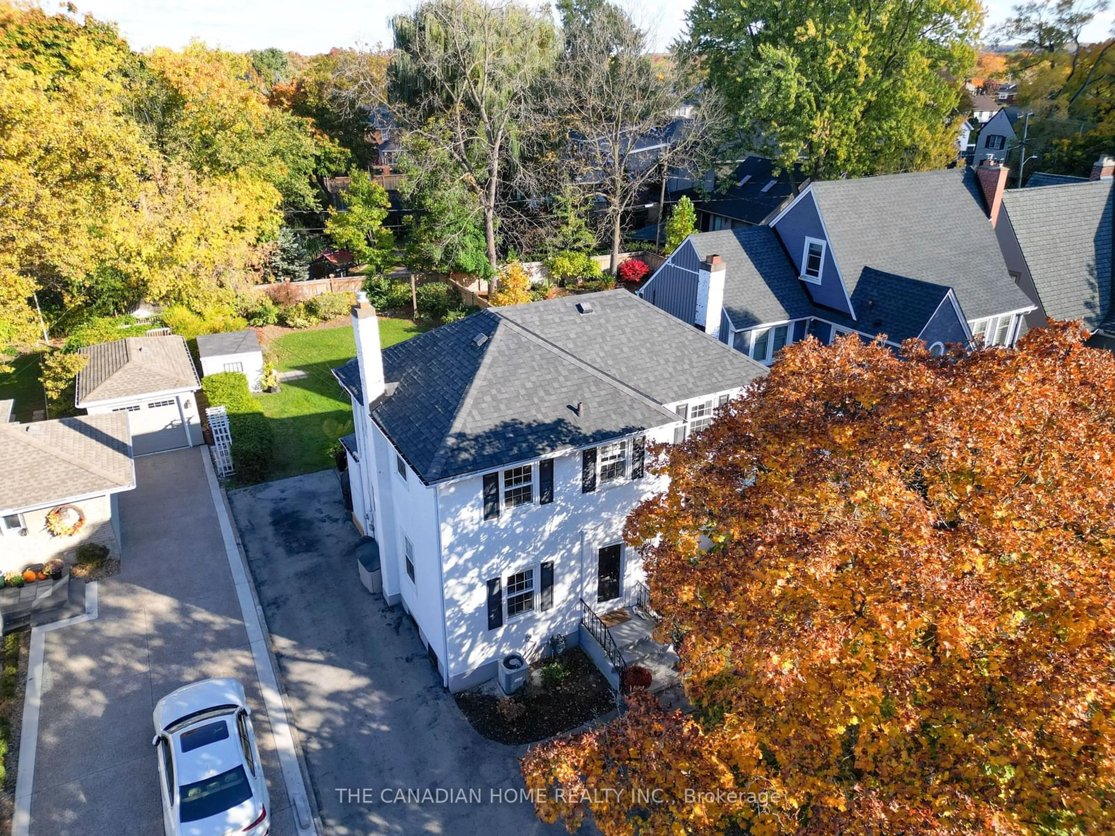 Frontside or backside of a home, the street view for 77 Glenridge Ave, St. Catharines Ontario L2R 4X2