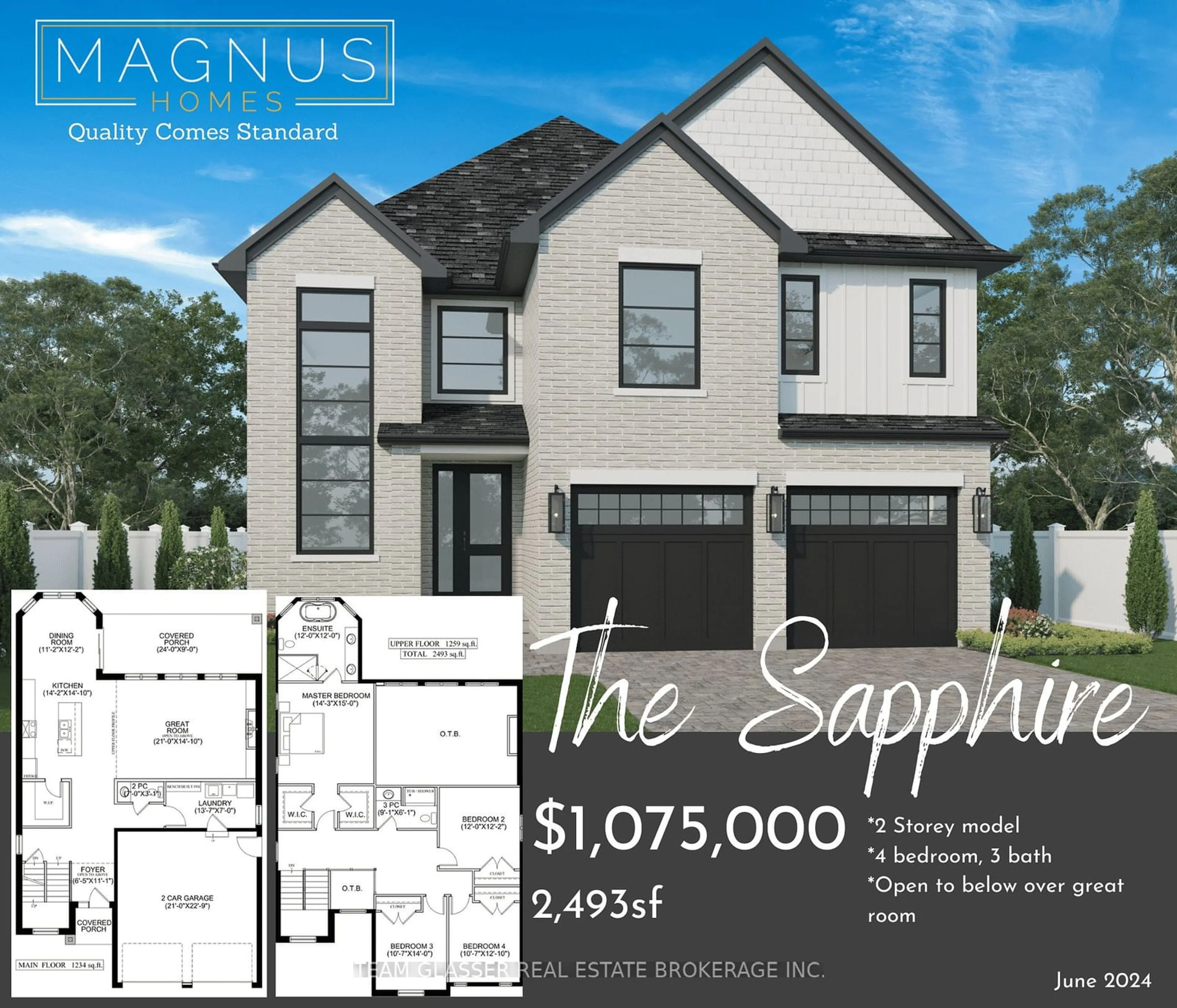 Floor plan for 66 Benner Lot 93 Blvd, Middlesex Centre Ontario N0L 1R0