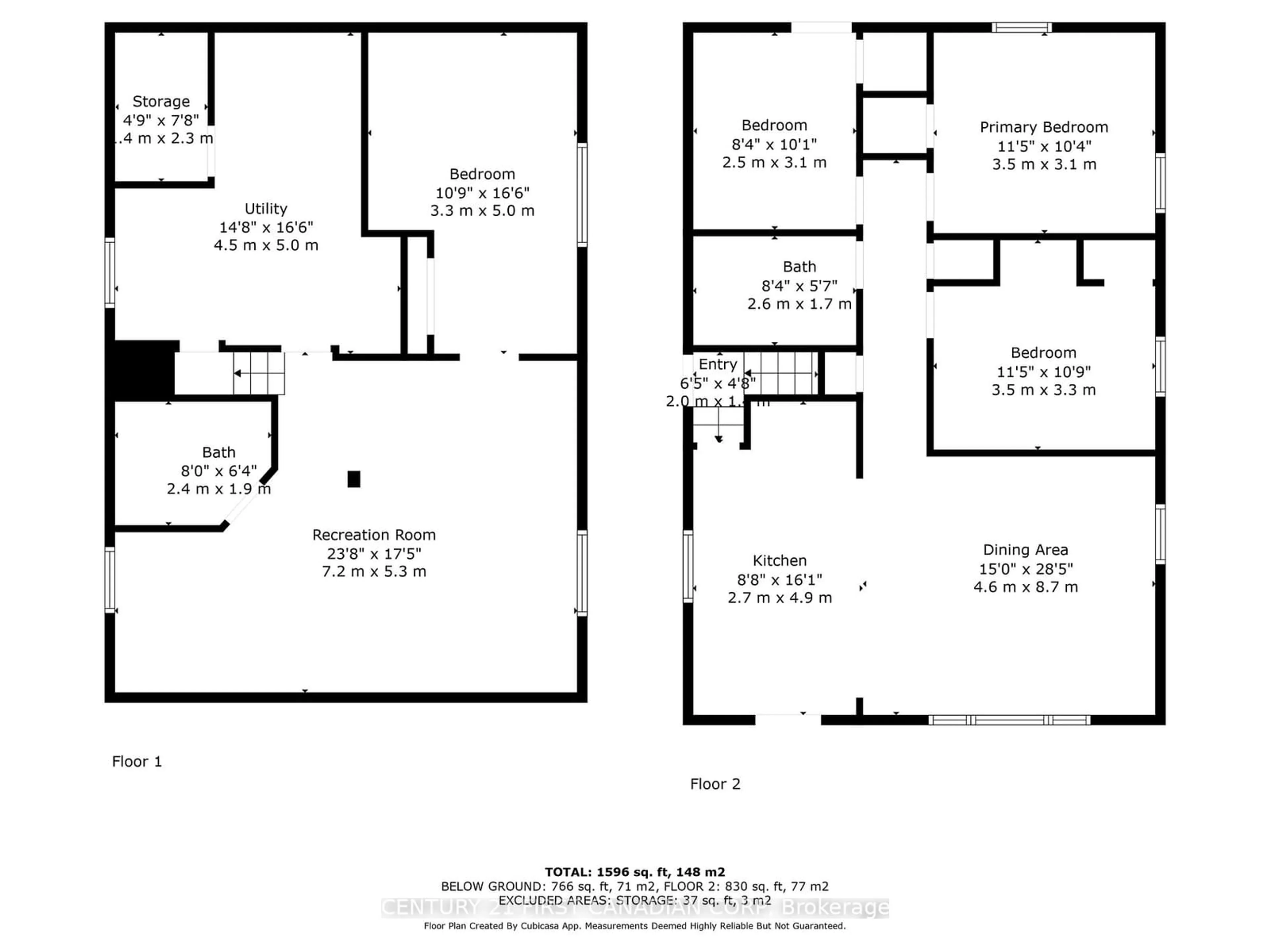 Floor plan for 35 Sycamore St, London Ontario N5Z 1K8