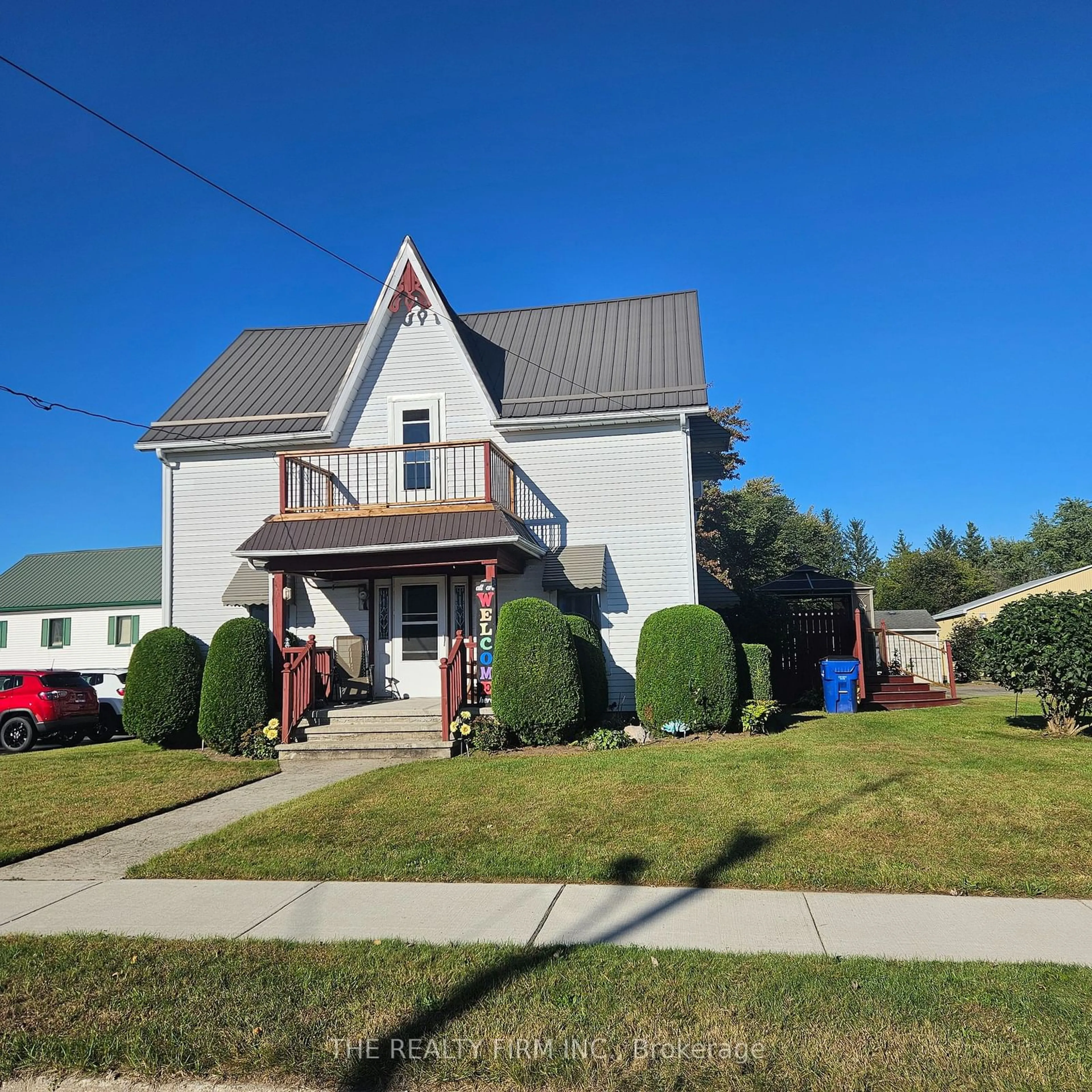 Frontside or backside of a home, the street view for 22874 Hagerty Rd, Newbury Ontario N0L 1Z0