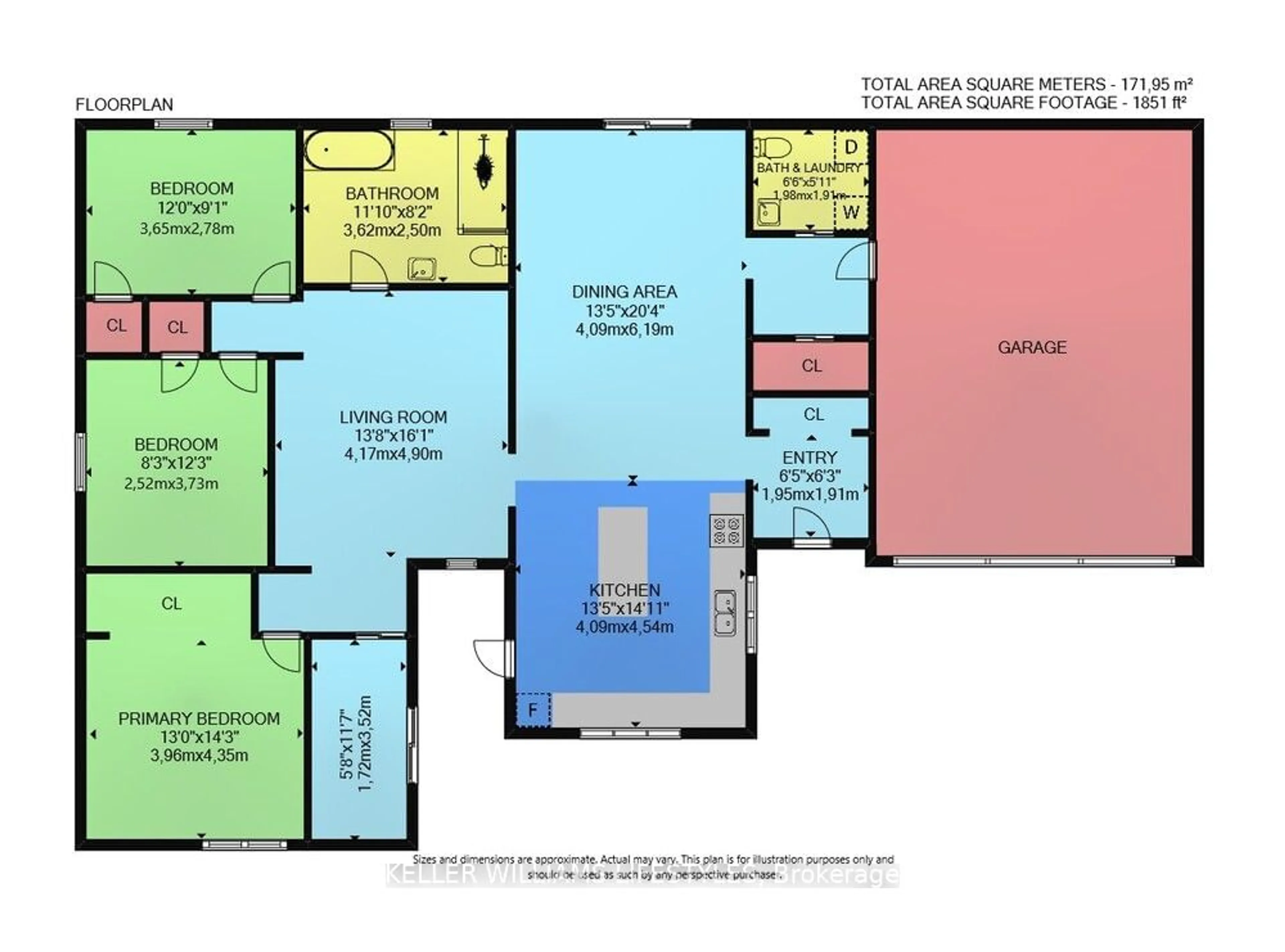 Floor plan for 2624 Hamilton Rd, Thames Centre Ontario N0L 1G5