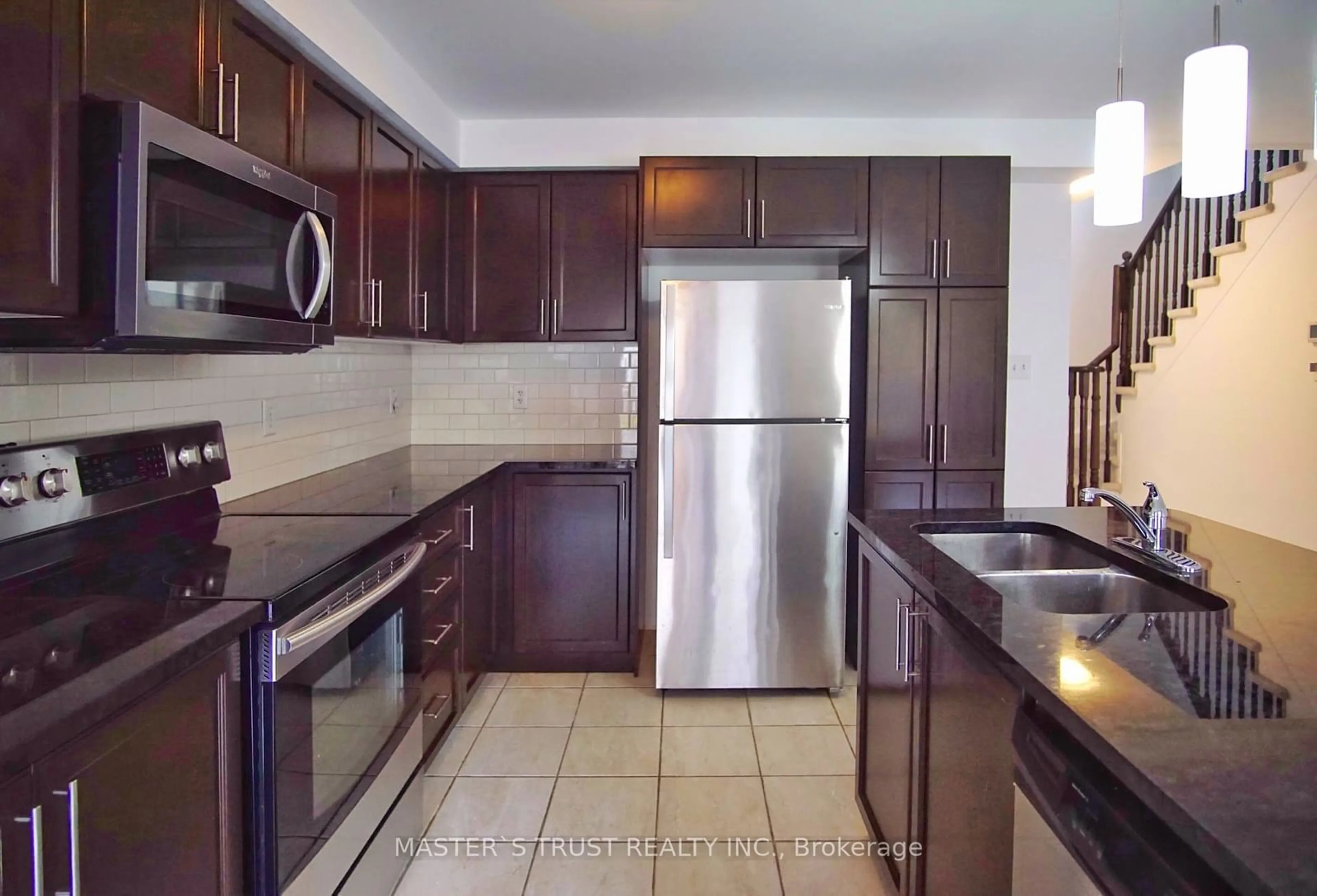 Standard kitchen, wood floors for 1035 Victoria Rd #68, Guelph Ontario N1L 0H5