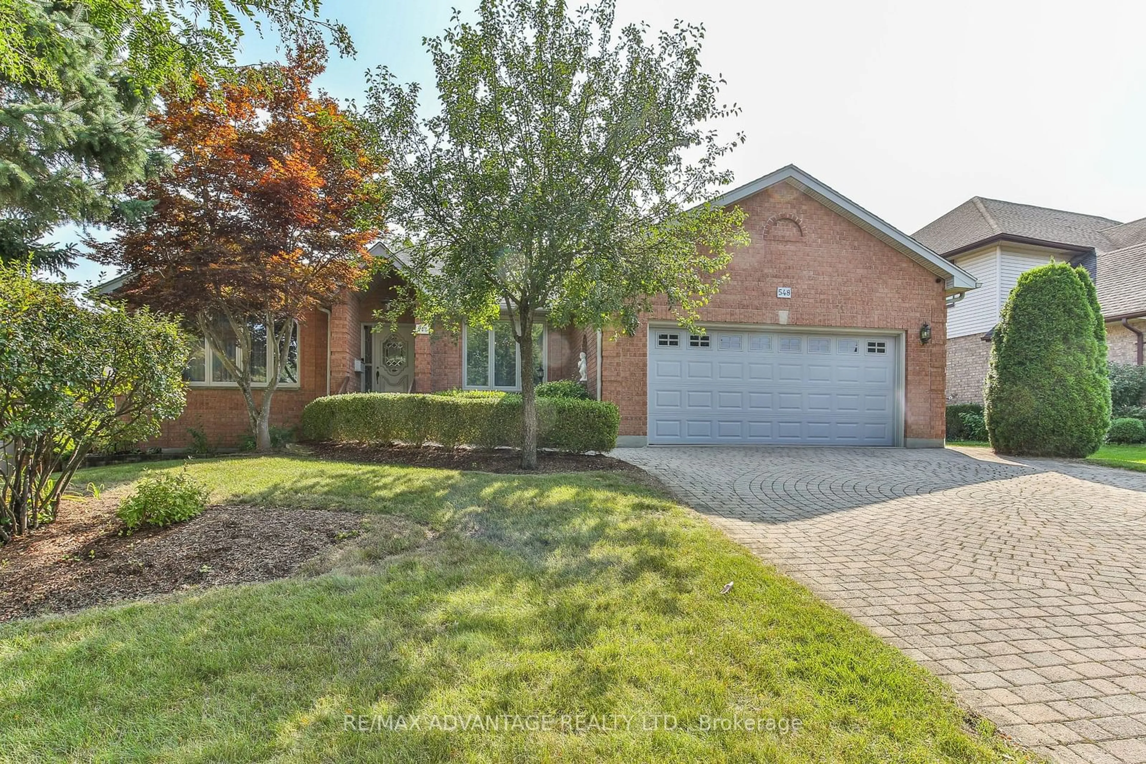 Home with brick exterior material for 548 Rosecliffe Terr, London Ontario N6K 4H5