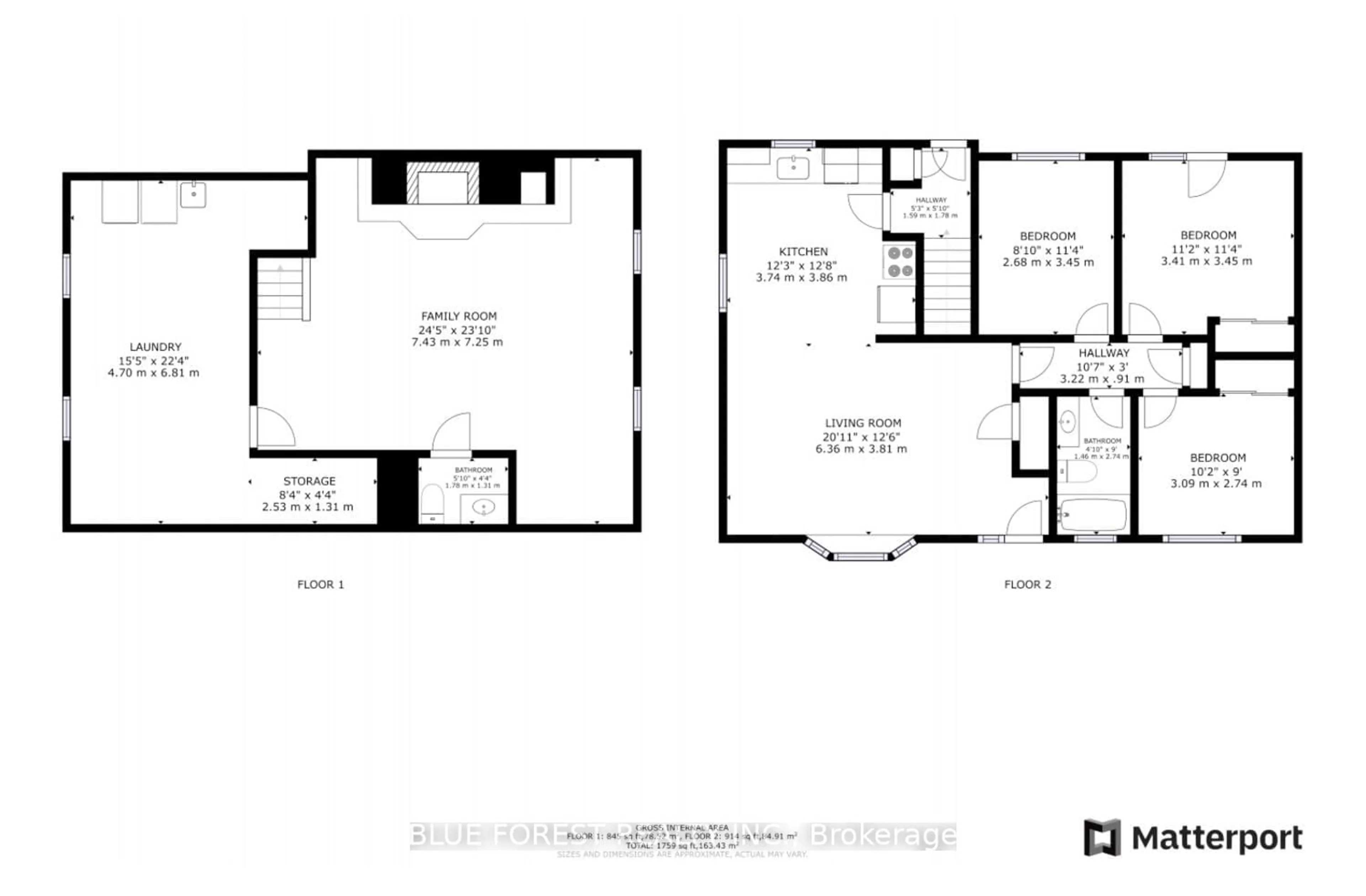 Floor plan for 37 Talavera Cres, London Ontario N5V 1K7