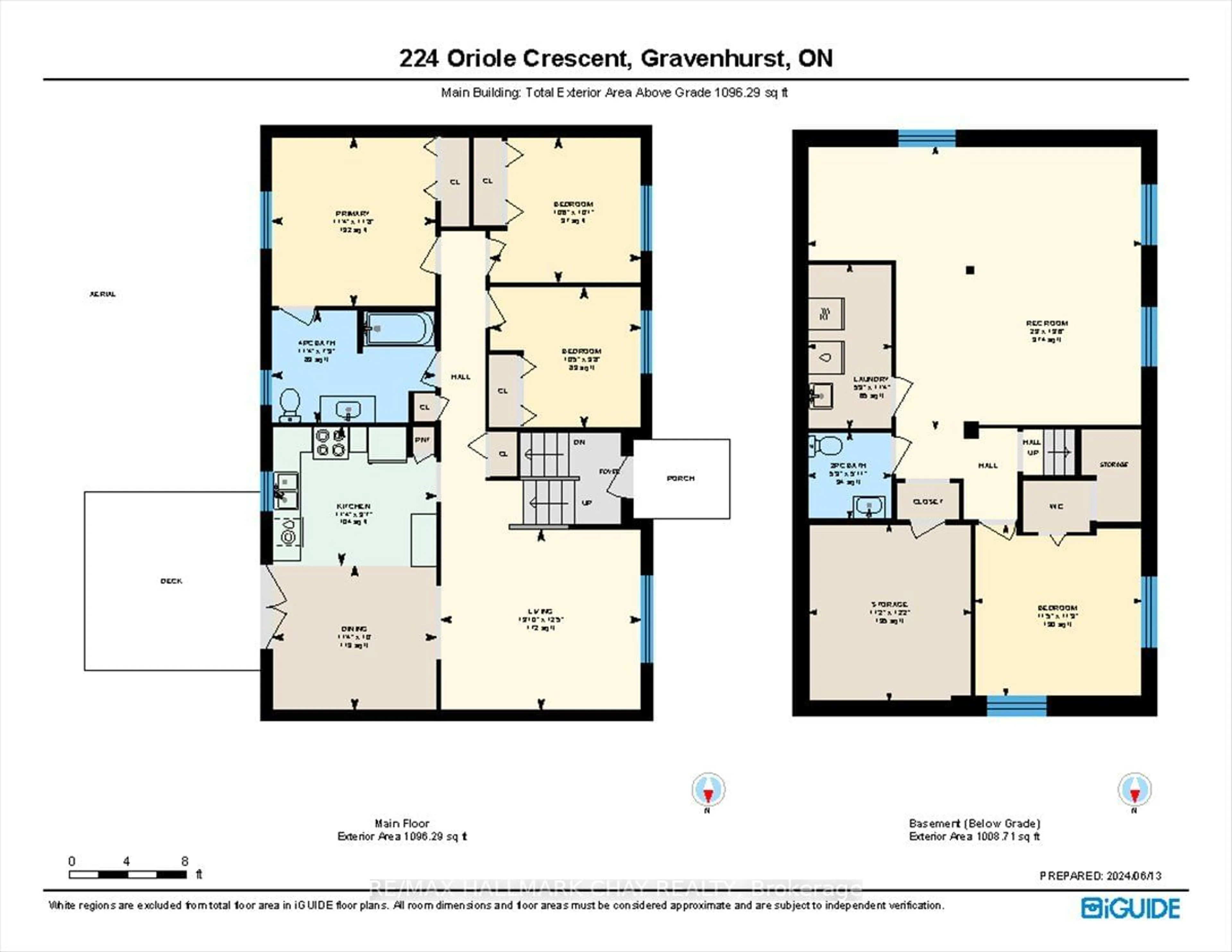 Floor plan for 224 Oriole Cres, Gravenhurst Ontario P1P 1C6