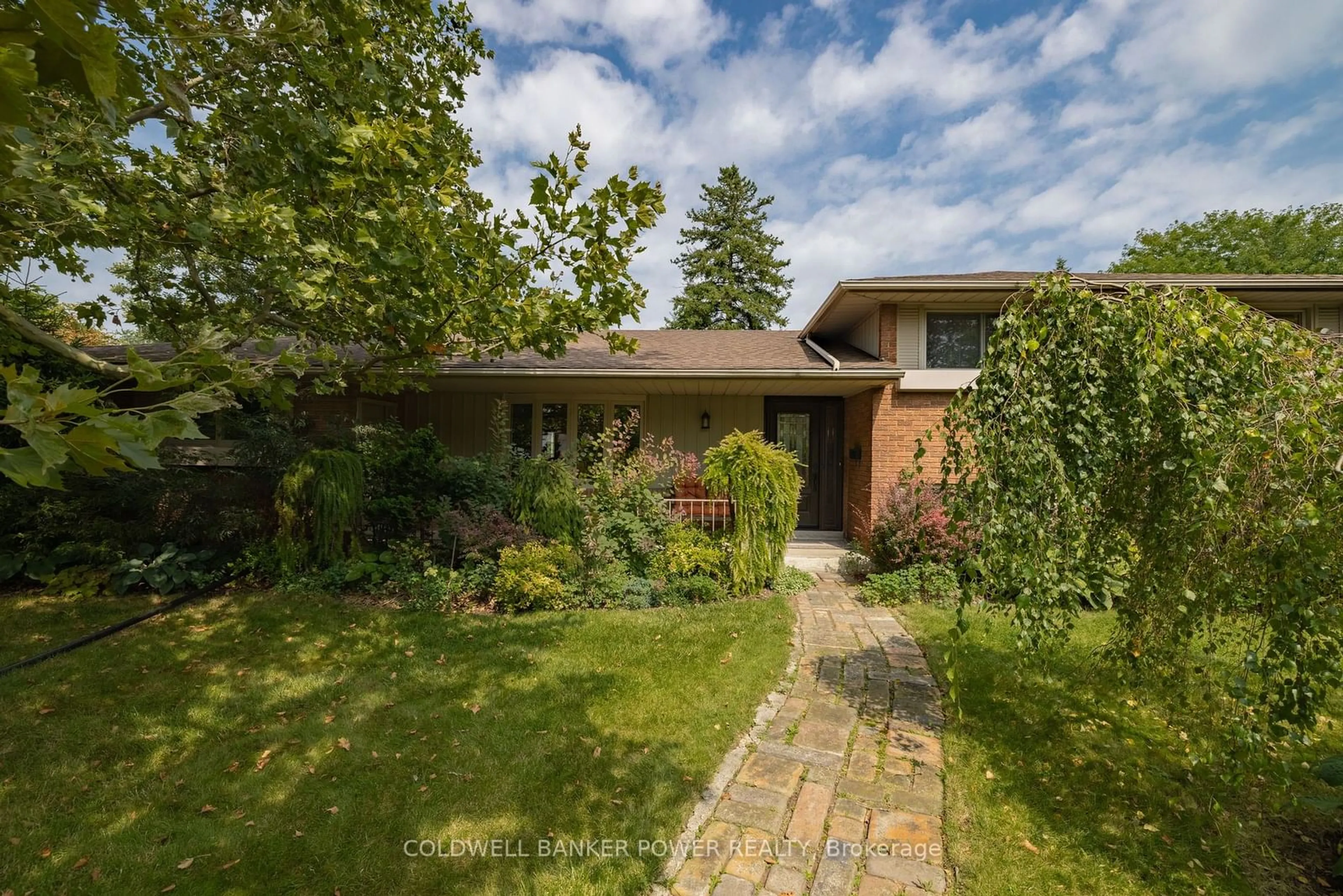 Frontside or backside of a home, the fenced backyard for 1 Torrington Cres, London Ontario N6C 2V8