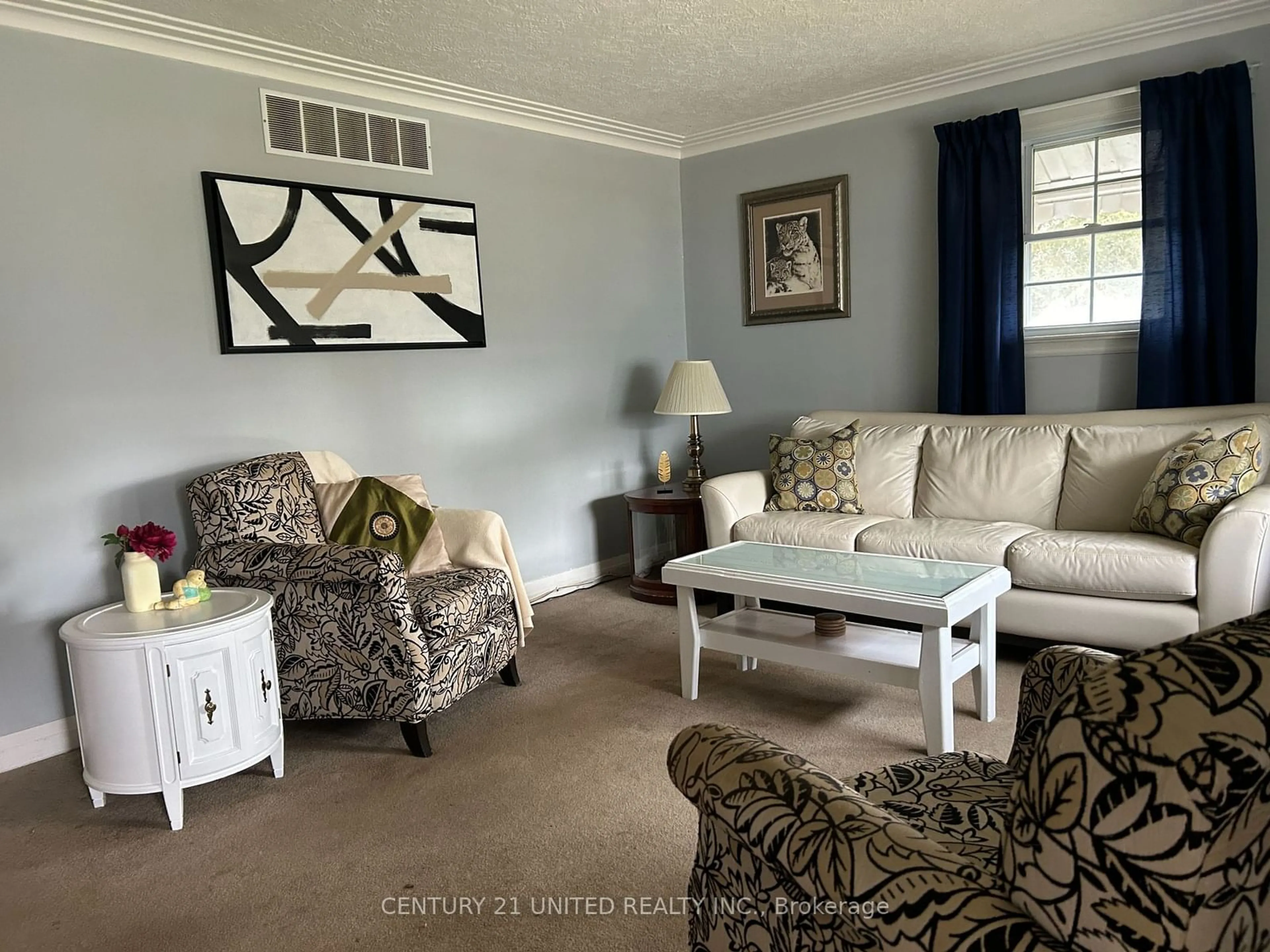 Living room, carpet floors for 32 McCann St, Quinte West Ontario K8V 1W1