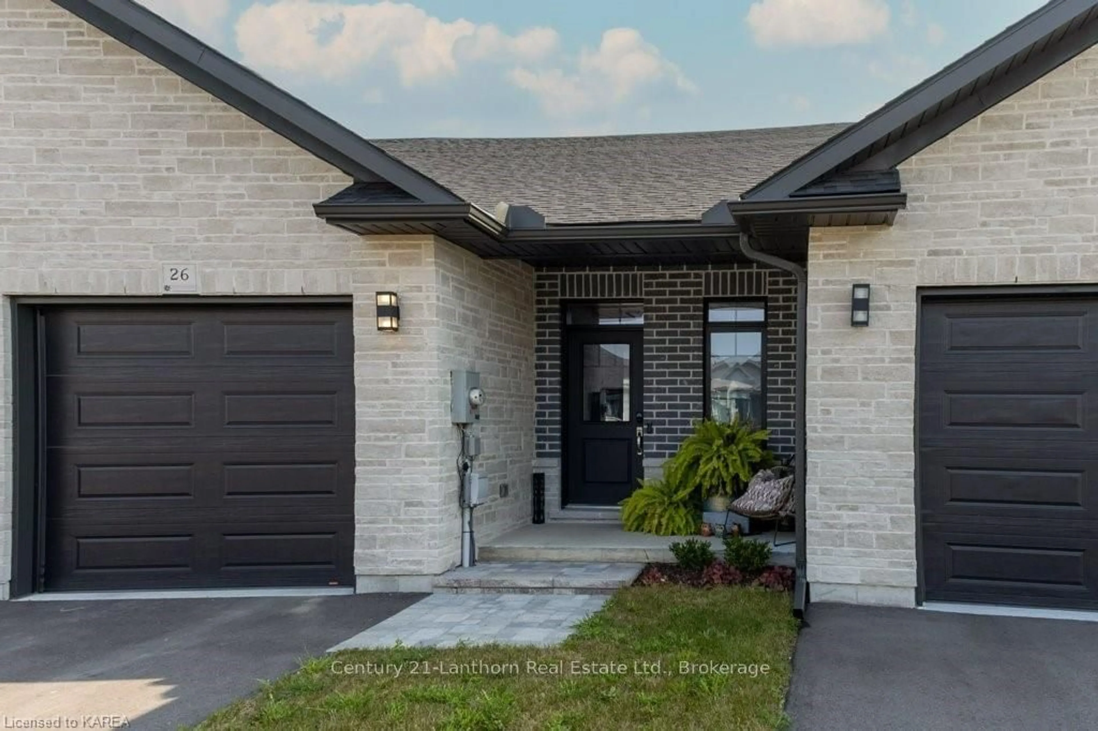 Home with brick exterior material for 26 RAYCROFT Dr, Belleville Ontario K8N 0R4