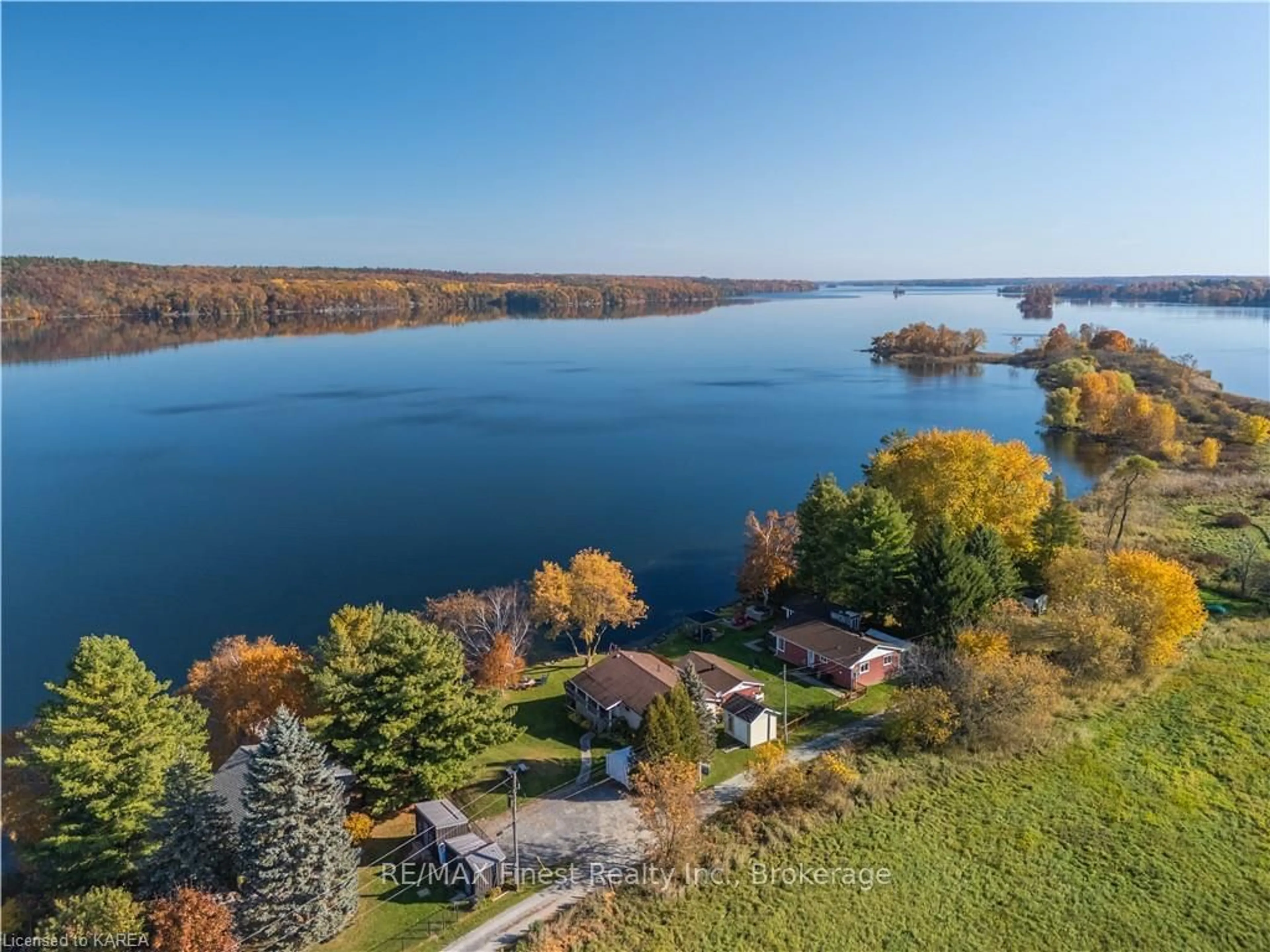 A pic from exterior of the house or condo, lake for 50 OSPREY Lane, Rideau Lakes Ontario K0G 1X0