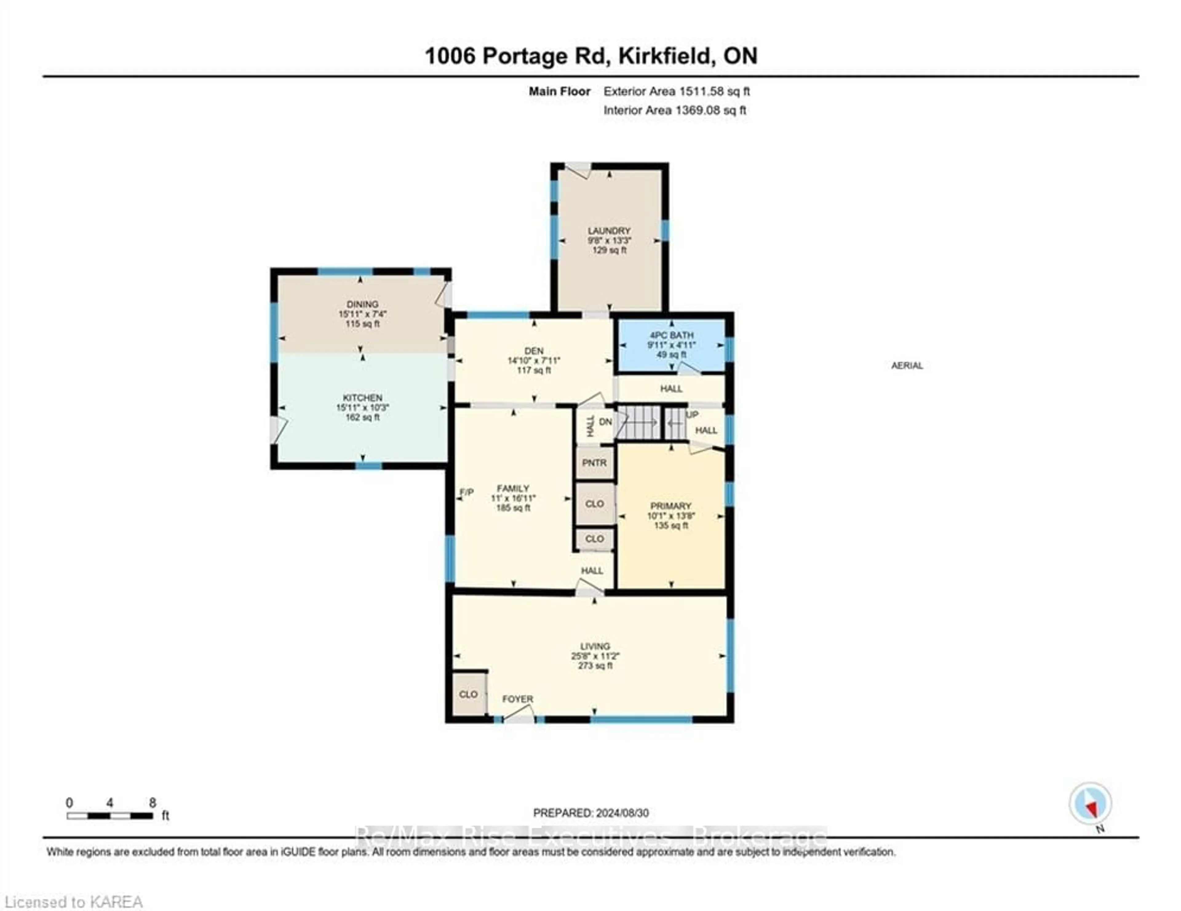 Floor plan for 1006 PORTAGE Rd, Kawartha Lakes Ontario K0M 2B0