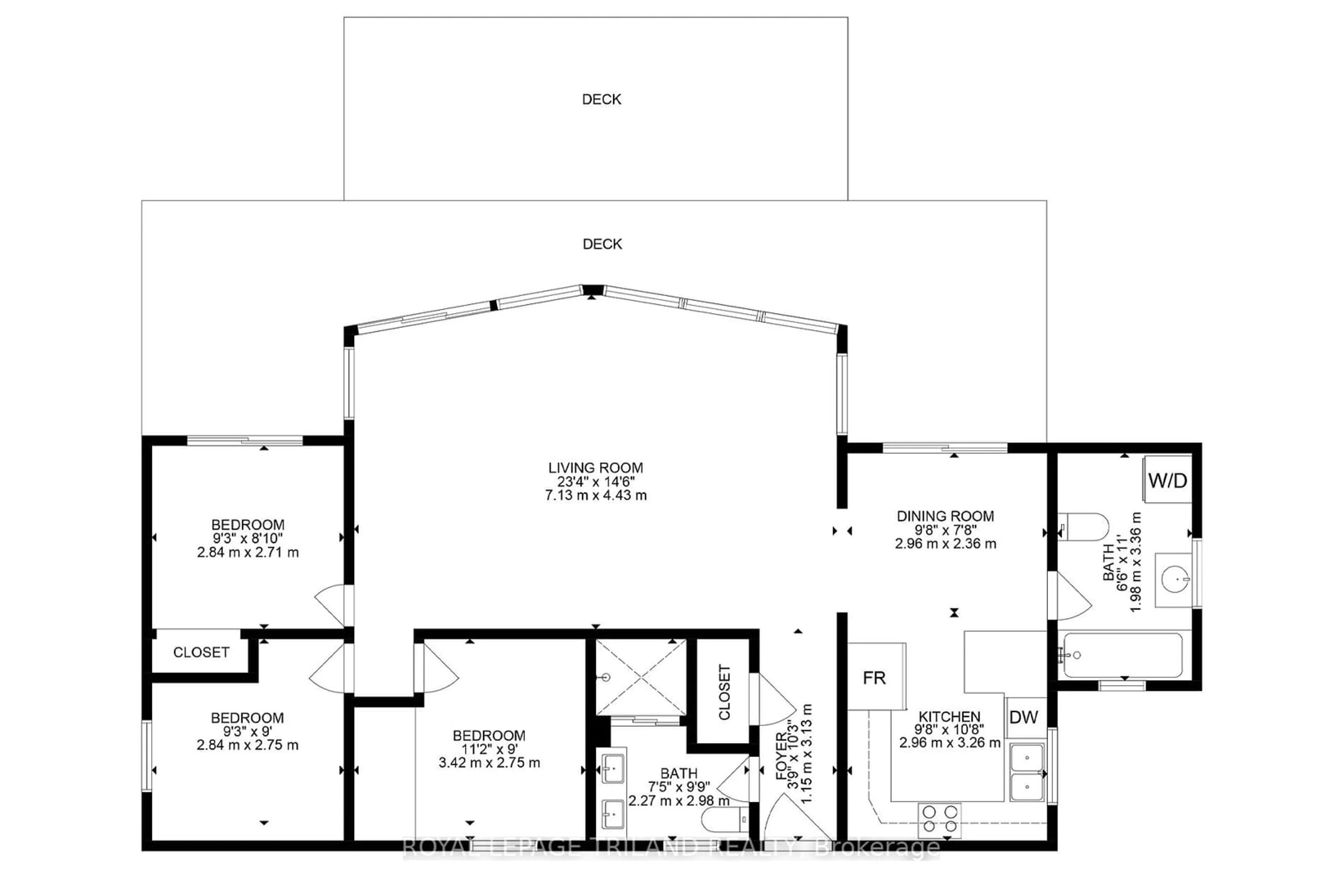 Floor plan for 85417A Mcdonald Lane, Ashfield-Colborne-Wawanosh Ontario N7A 3X9