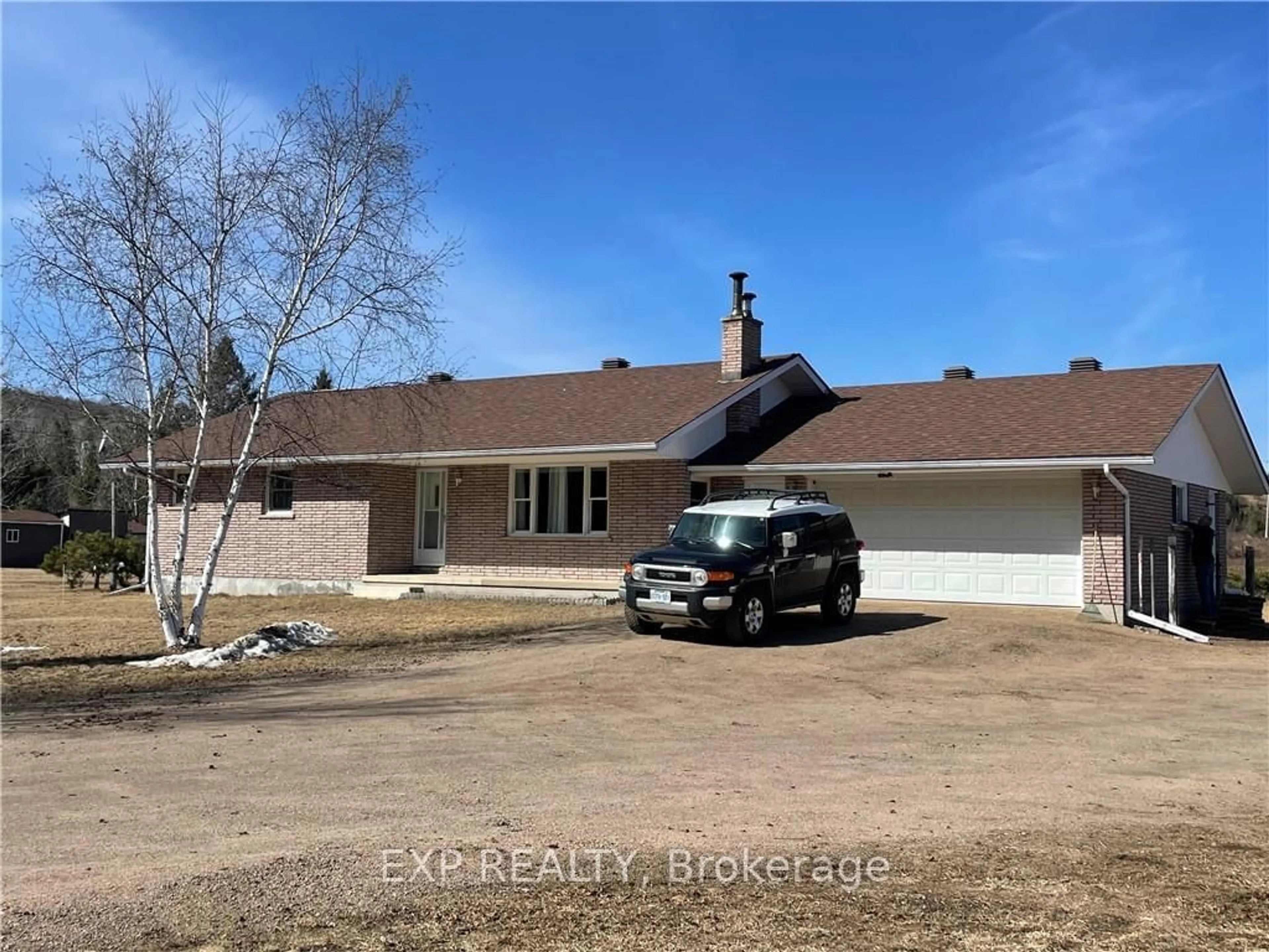 Frontside or backside of a home, the street view for 48 PIONEER Rd, Madawaska Valley Ontario K0J 1B0