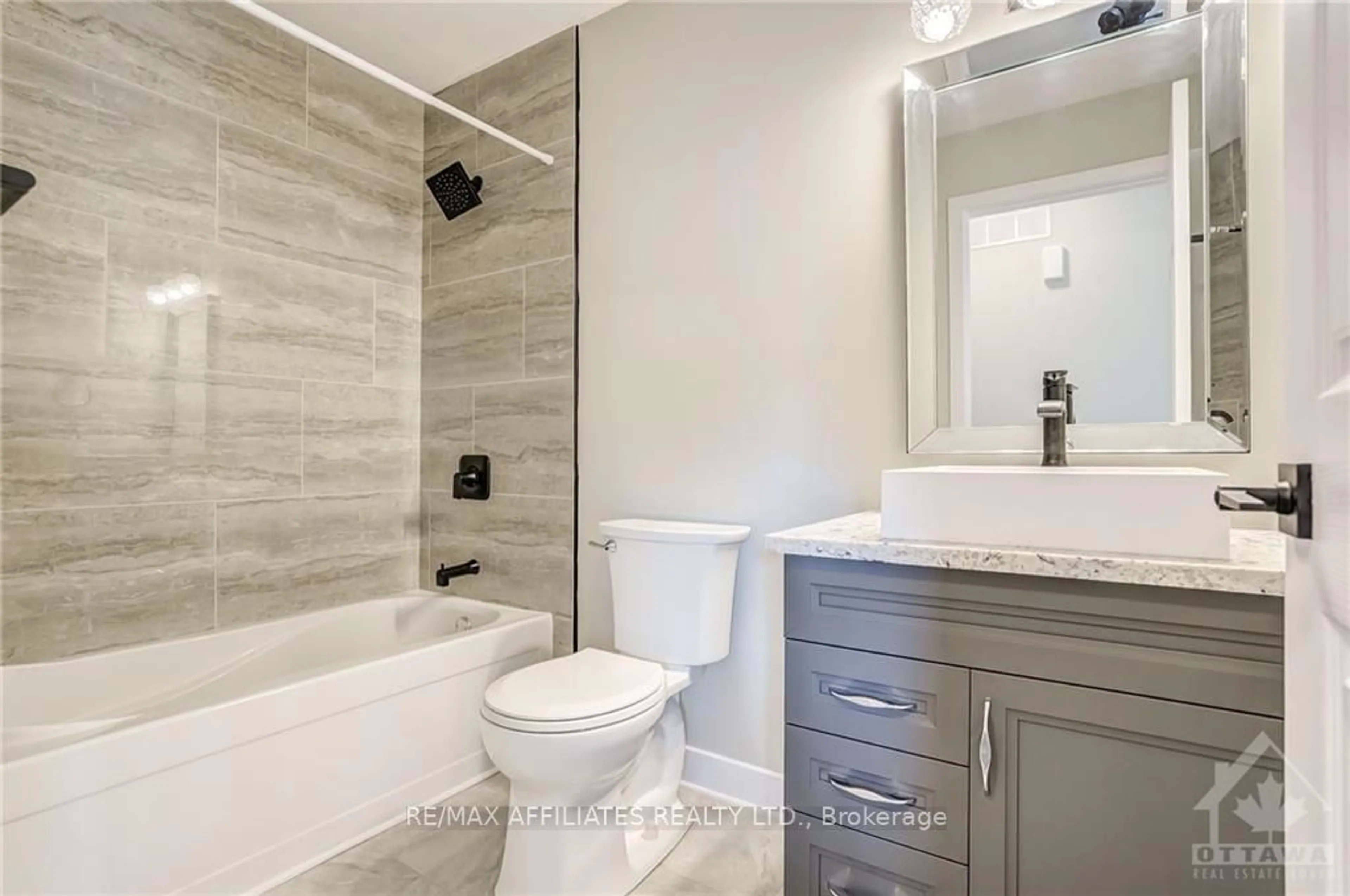 Contemporary bathroom, ceramic floors for Lot 16 NOLANS Rd, Montague Ontario K7C 4P2