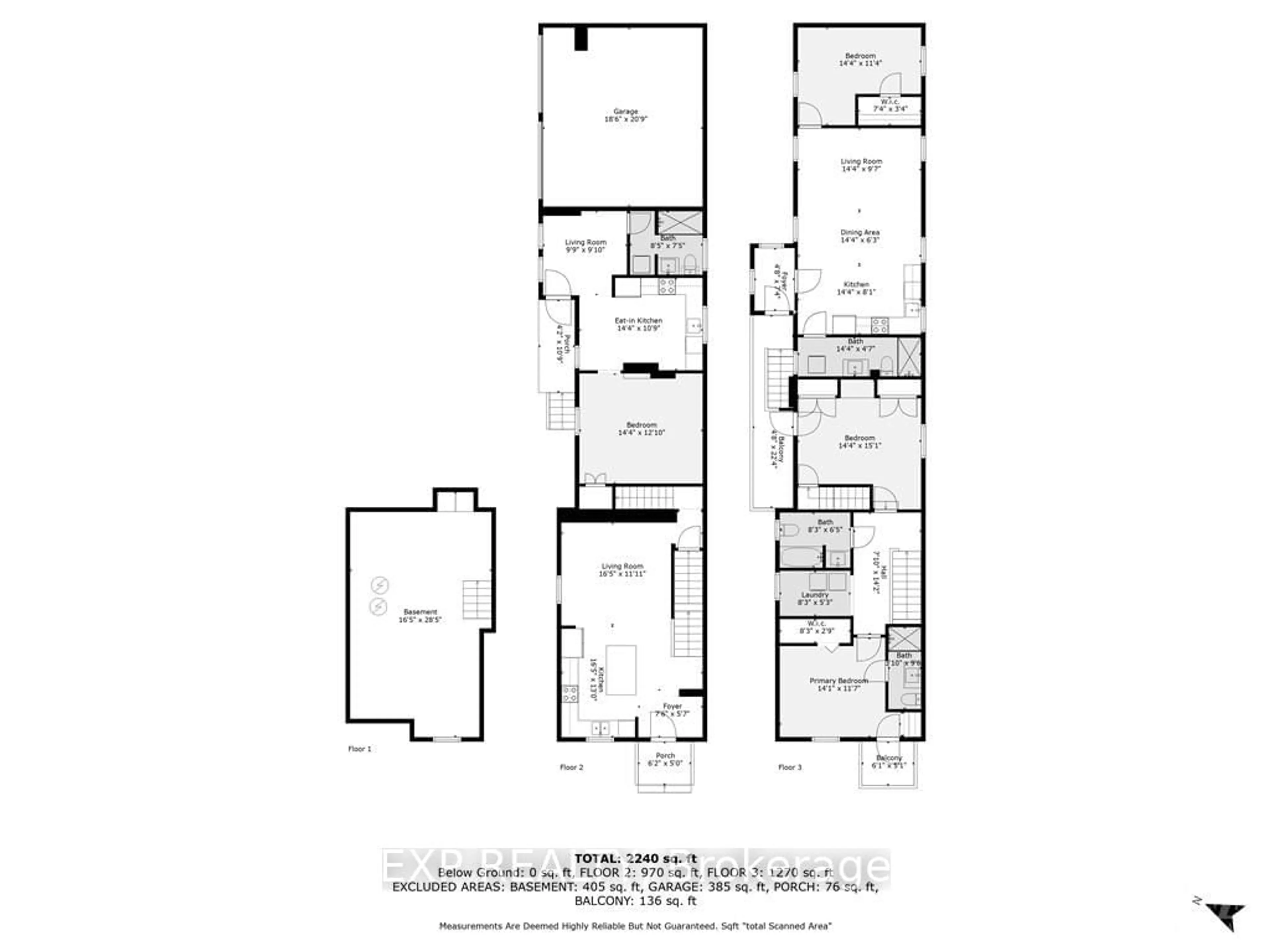 Floor plan for 325 HINCHEY Ave, West Centre Town Ontario K1Y 1M1