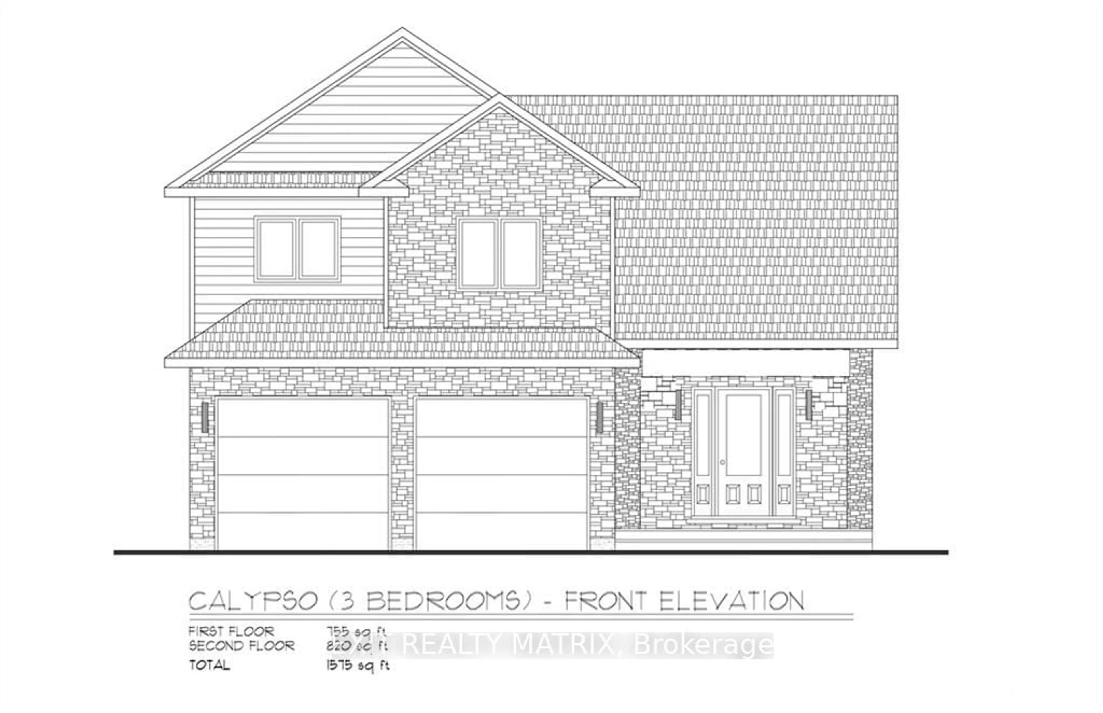 Frontside or backside of a home, cottage for 1409 CAROLINE Crt, Cornwall Ontario K6H 0C5