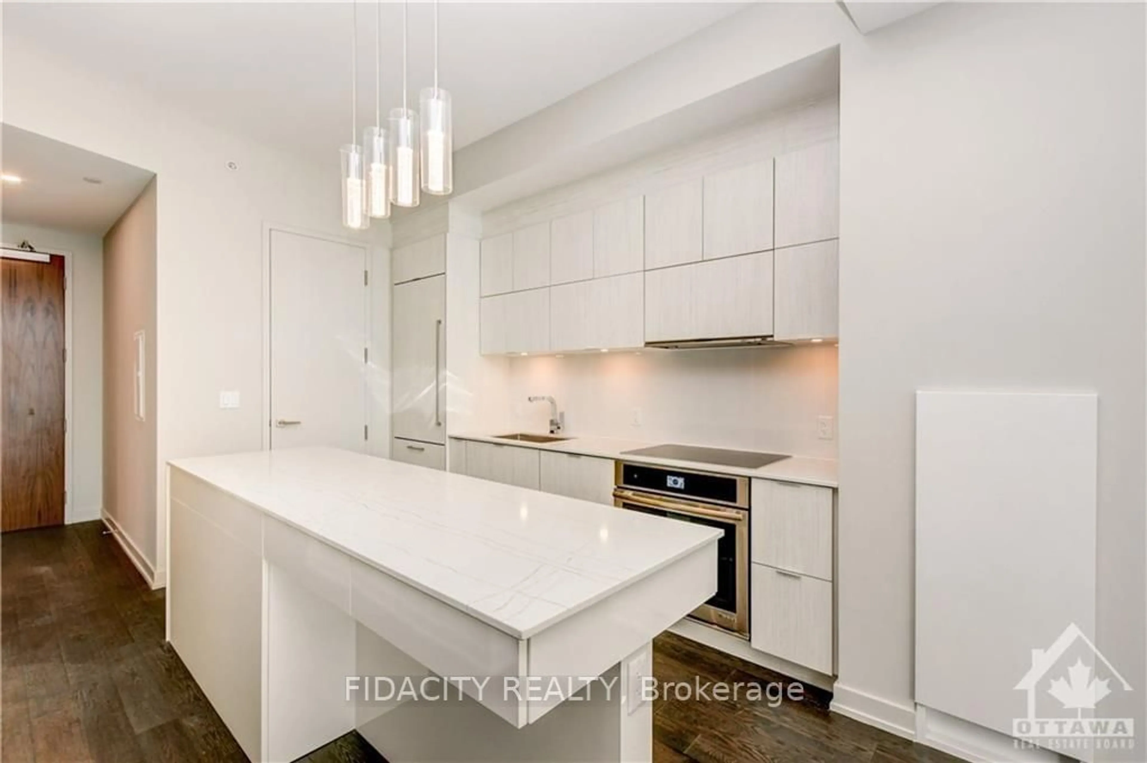 Open concept kitchen for 101 QUEEN St #1601, Ottawa Centre Ontario K1P 0B7