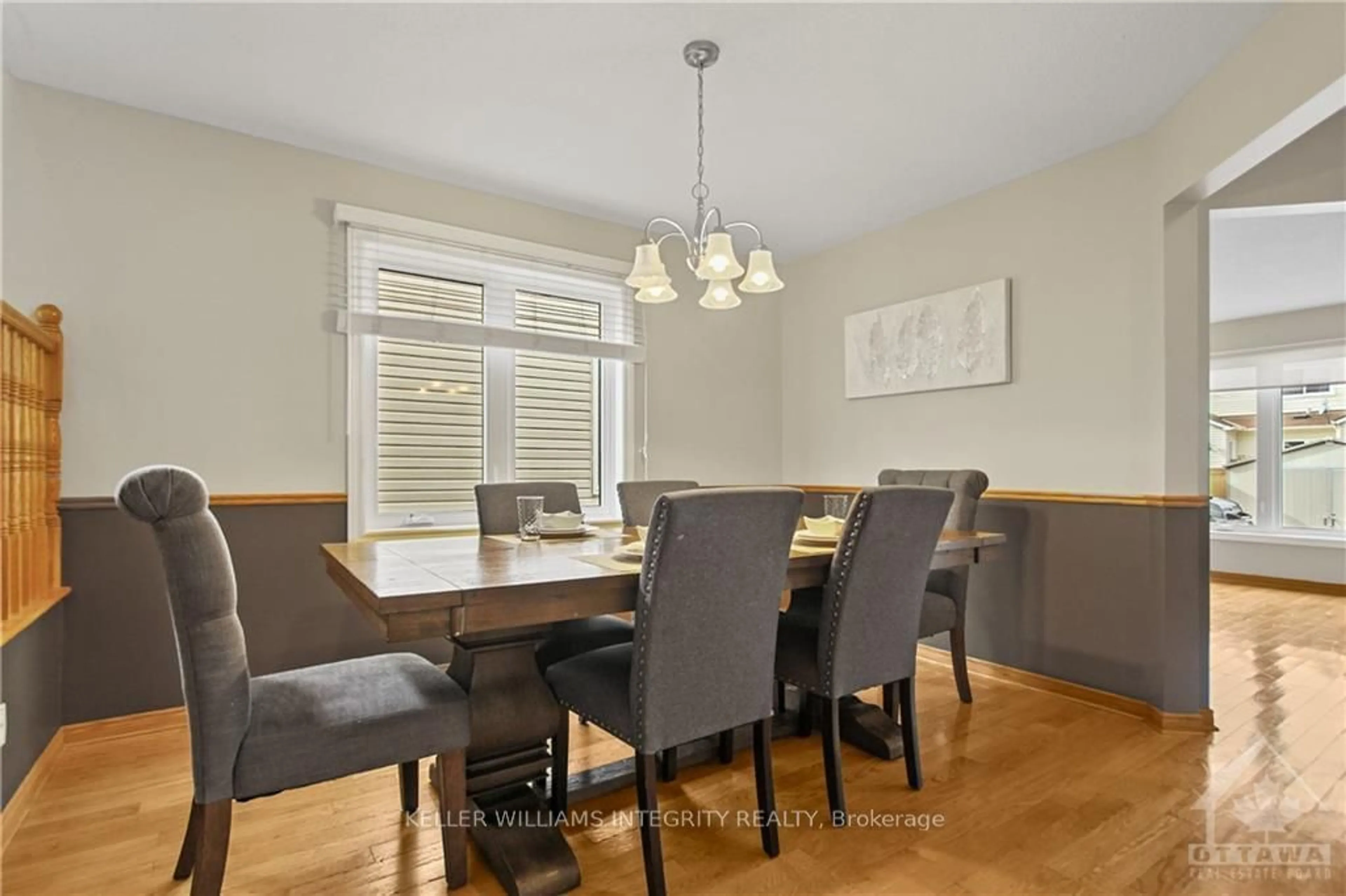 Dining room, wood floors, cottage for 2103 GARDENWAY Dr, Orleans - Cumberland and Area Ontario K4A 3K2