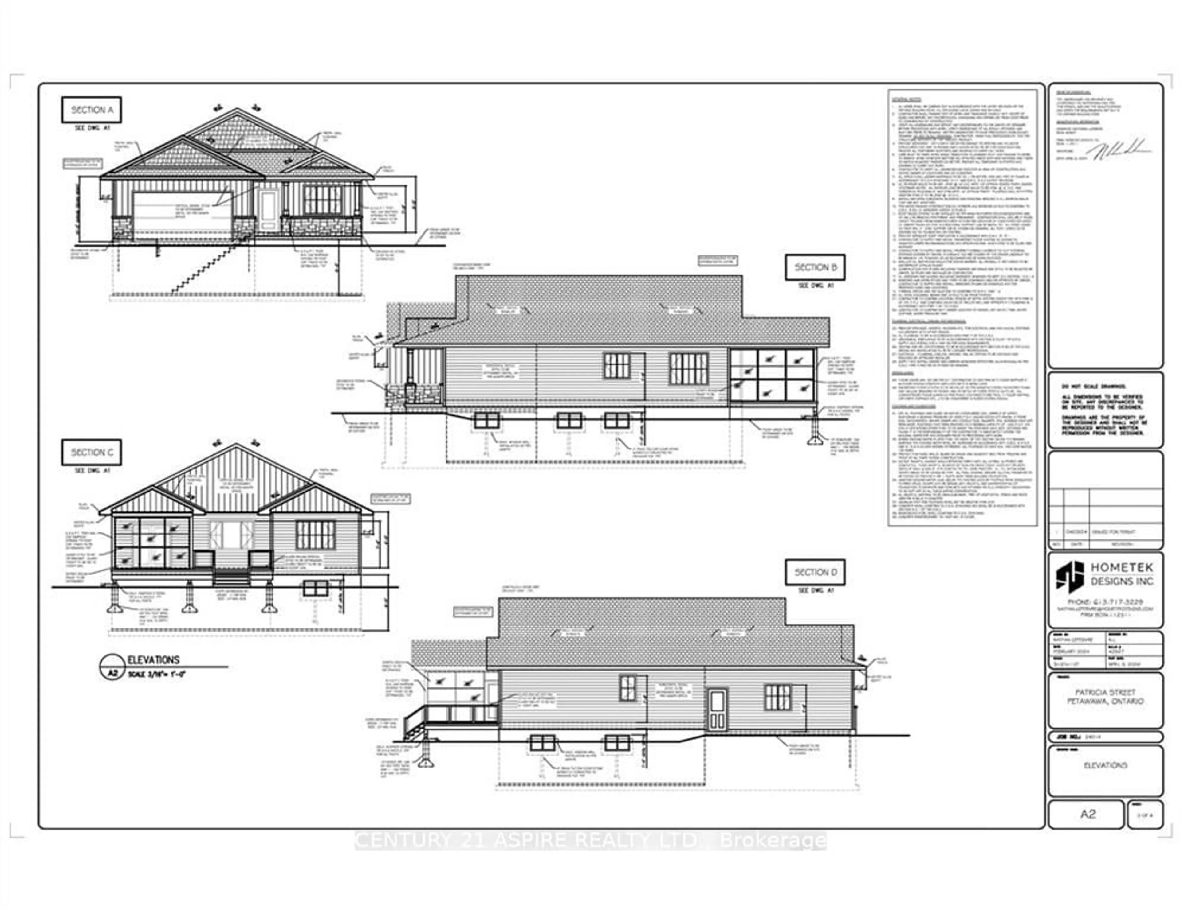 Floor plan for 387 PATRICIA Ave, Pembroke Ontario K8A 7Y2