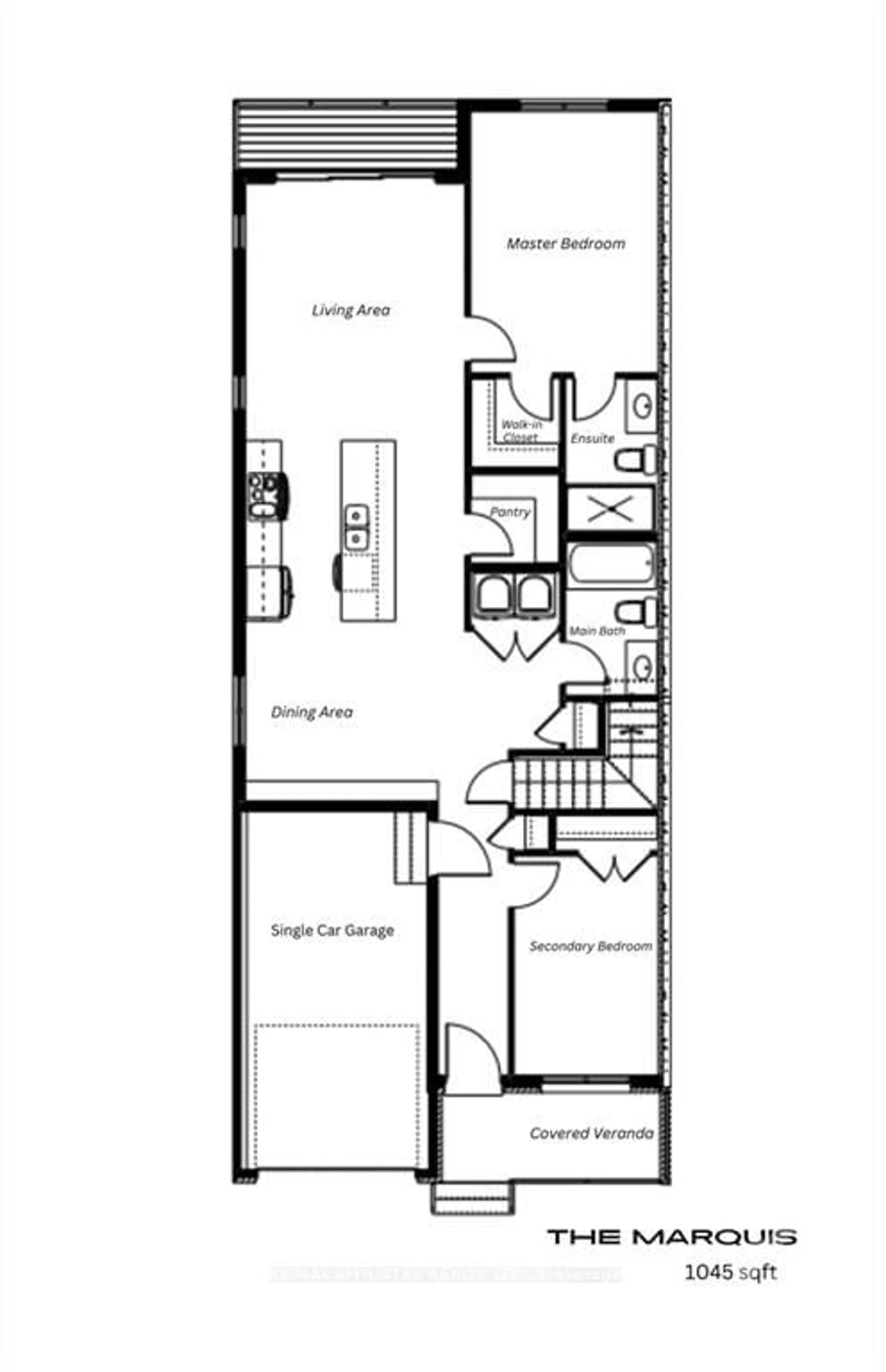 Floor plan for 00 JOHNSTON St #A, Leeds and the Thousand Islands Ontario K0E 1L0