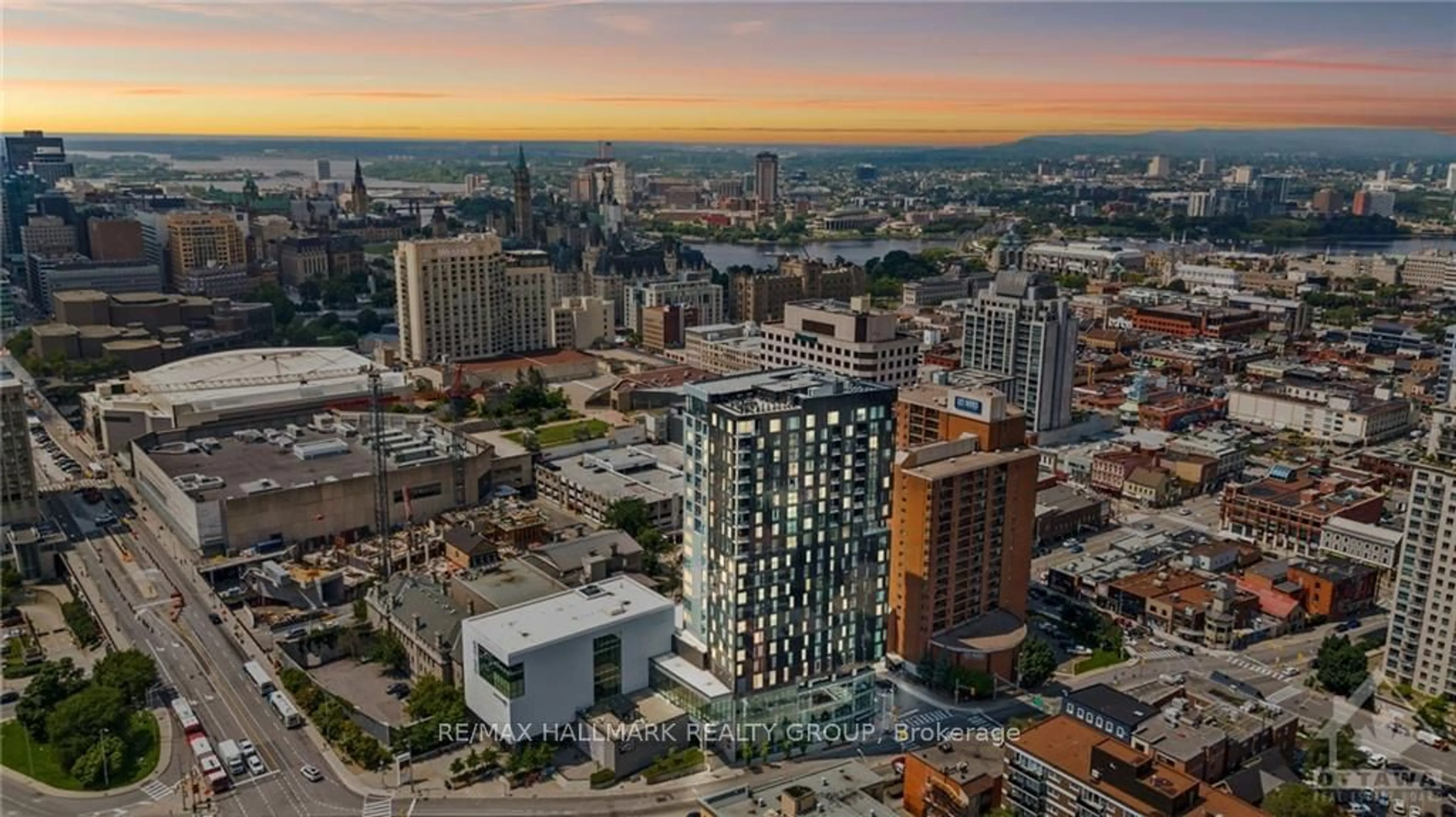 A pic from exterior of the house or condo, the view of city buildings for 20 DALY Ave #2205, Lower Town - Sandy Hill Ontario K1N 0C6