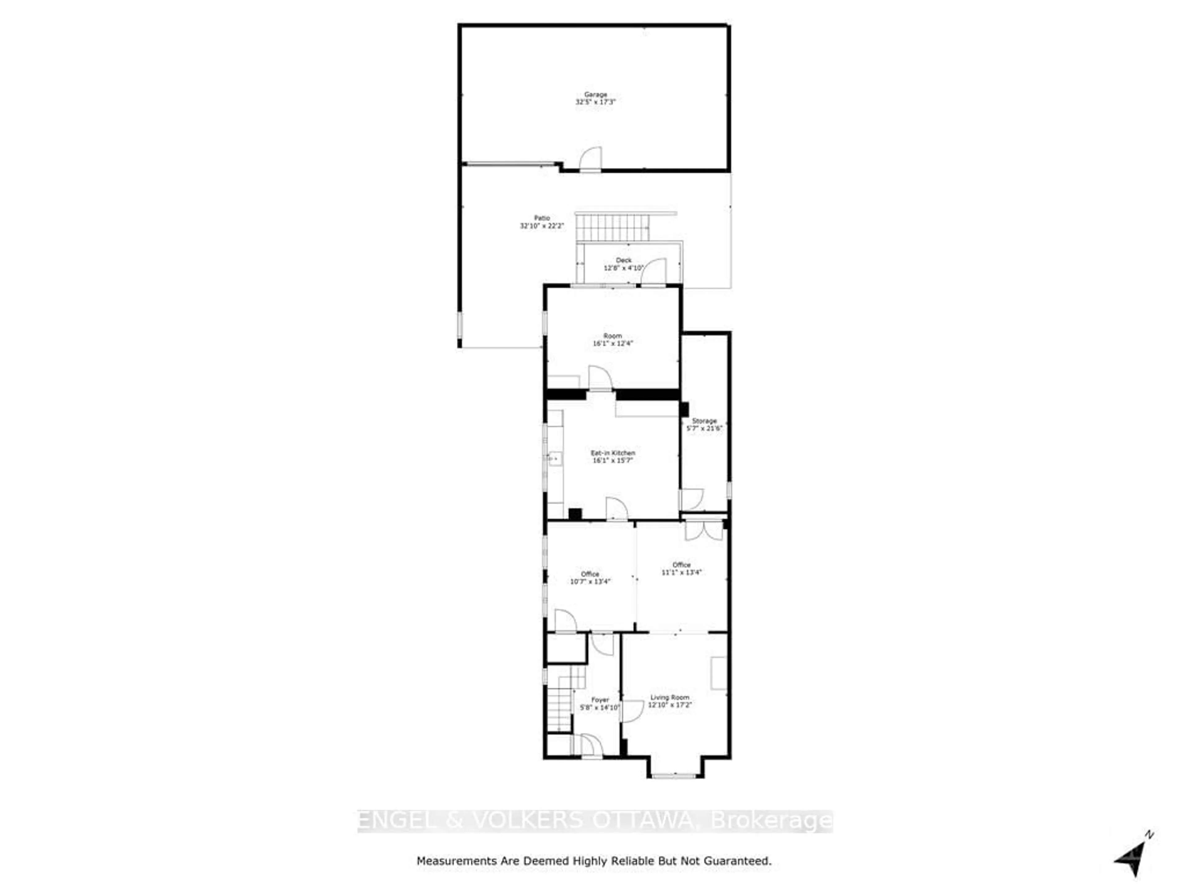 Floor plan for 113 MURRAY St, Lower Town - Sandy Hill Ontario K1N 5M5