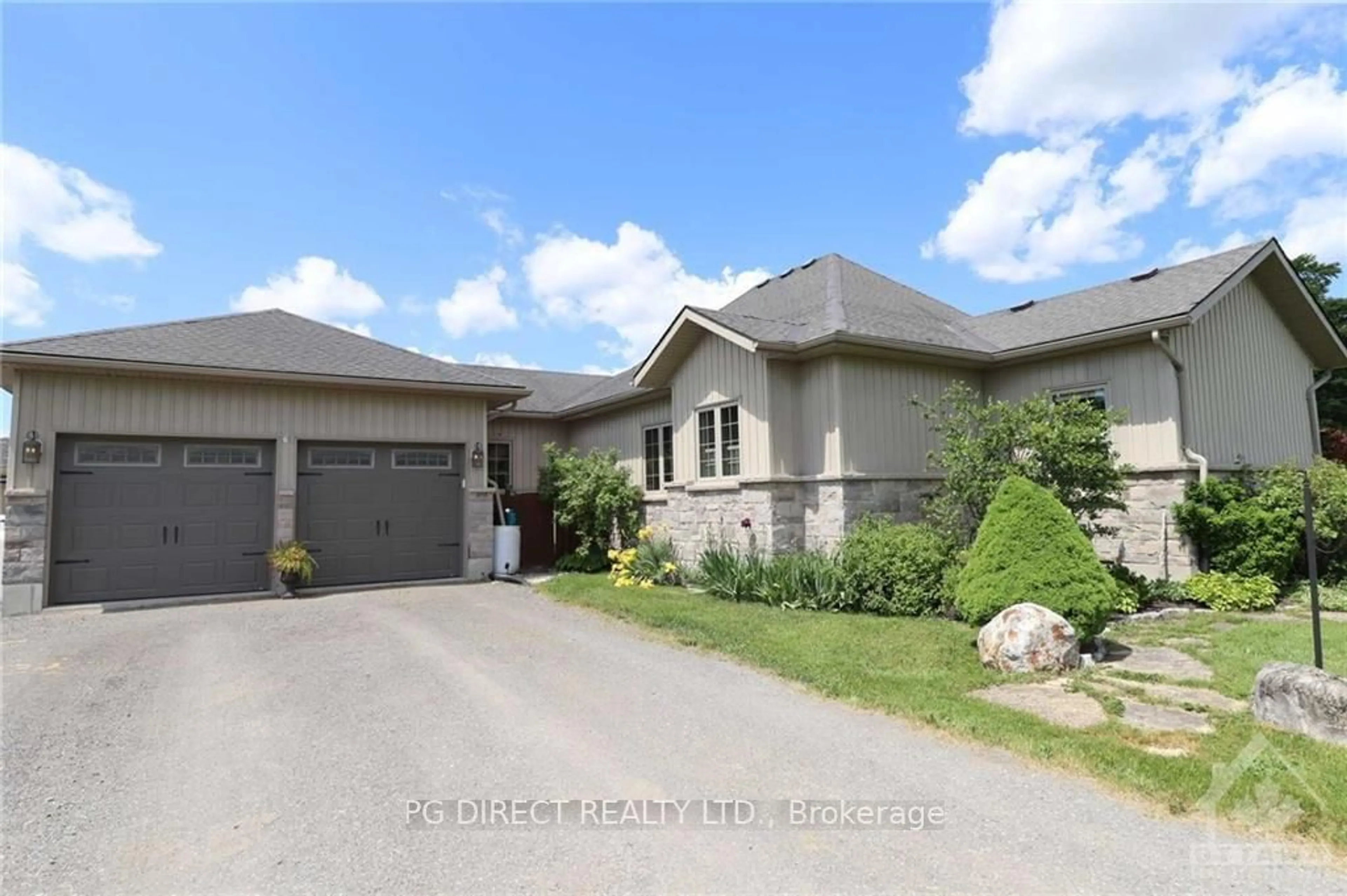 Frontside or backside of a home, the street view for 5329 HOLMES Rd, South Frontenac Ontario K0H 1X0