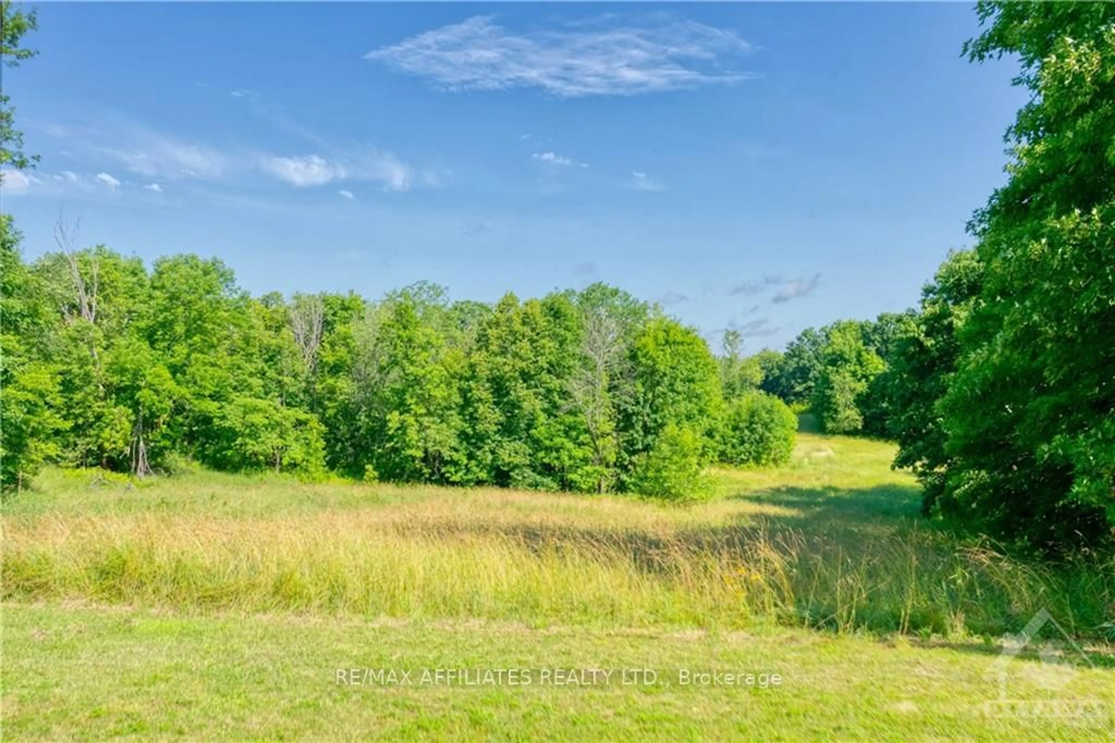 A pic from exterior of the house or condo, the fenced backyard for 2290 ALTHORPE Rd, Tay Valley Ontario K0G 1X0