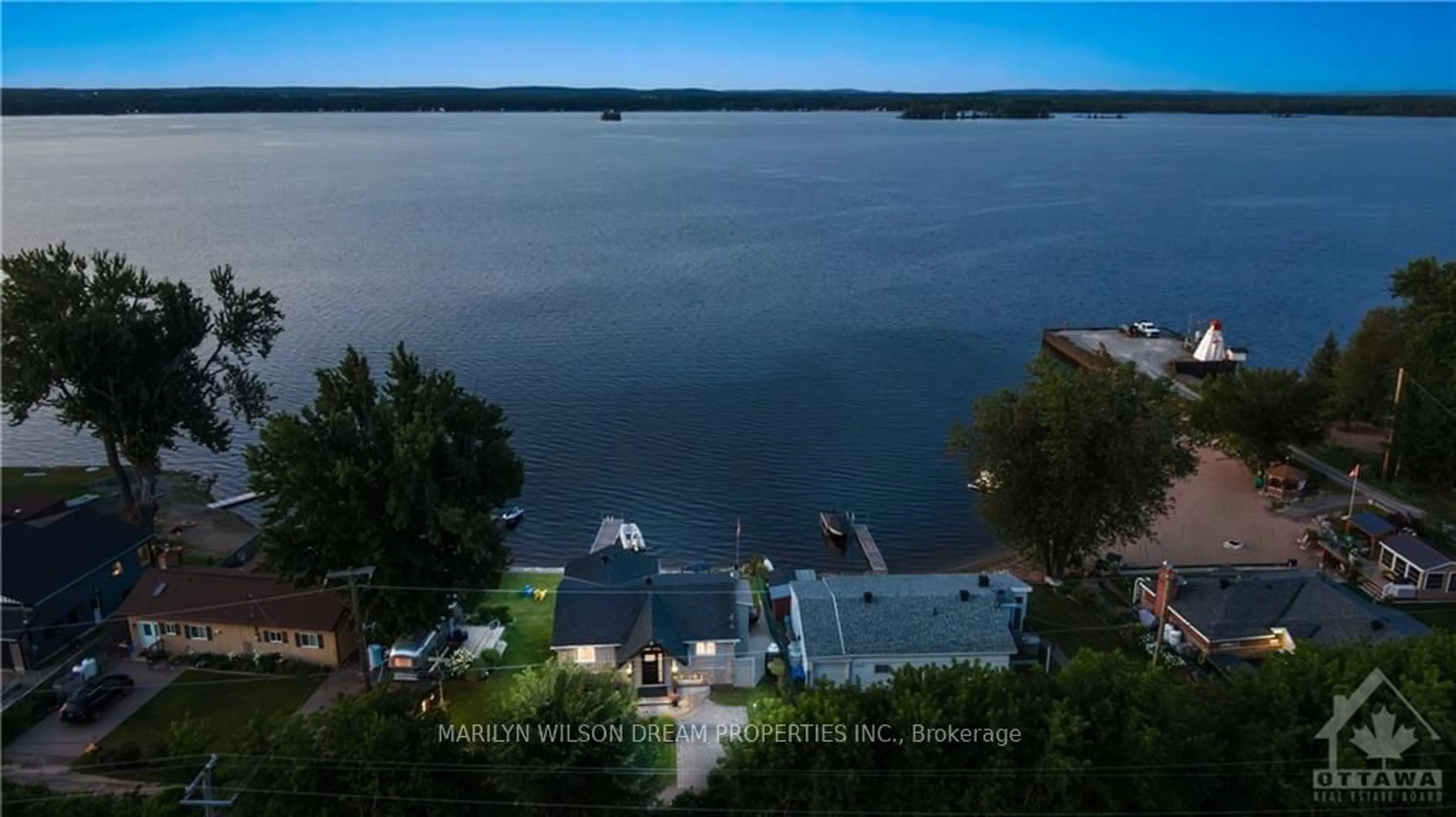 A pic from exterior of the house or condo, the view of lake or river for 614 LAKE St, McNab/Braeside Ontario K7V 3Z8