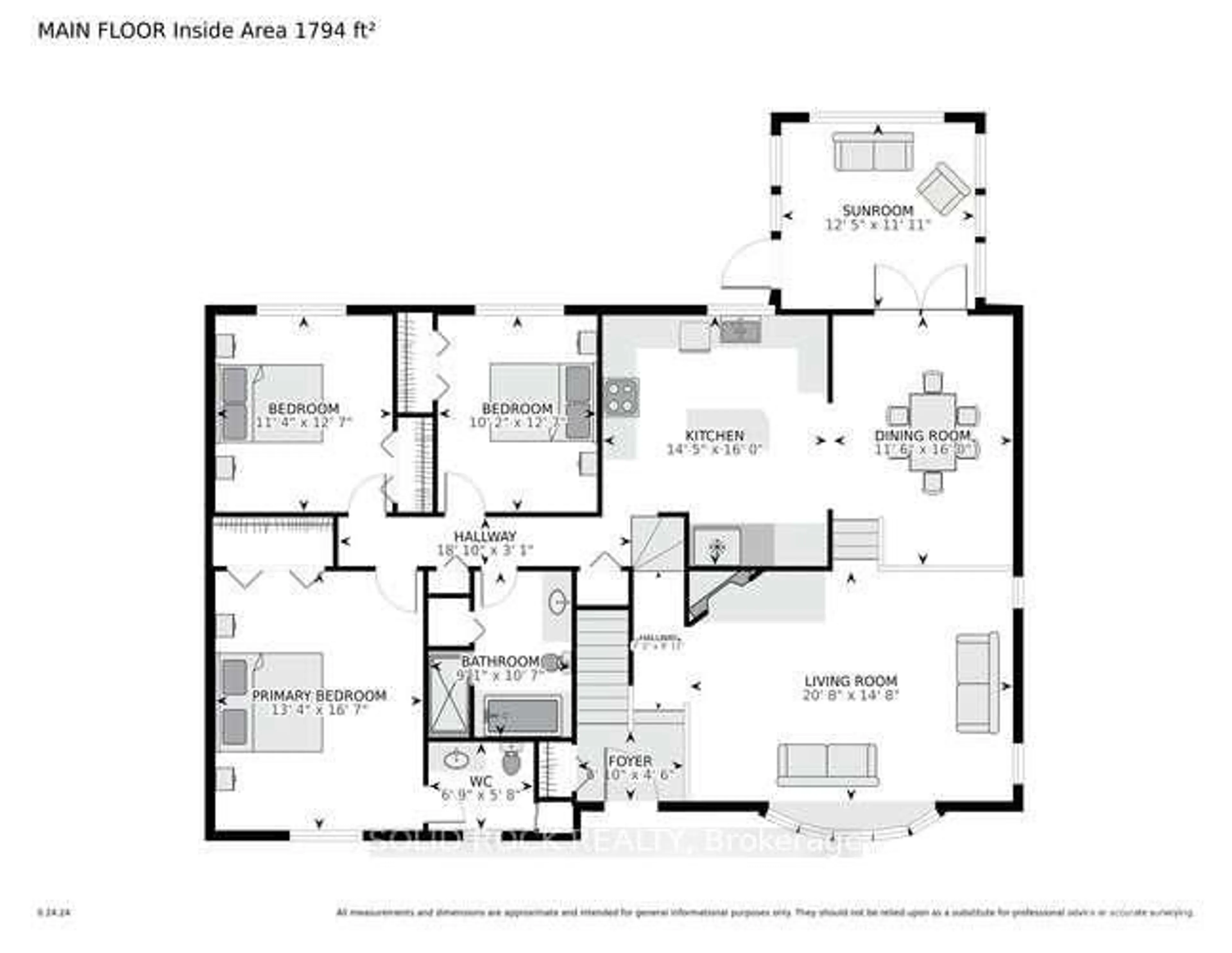 Floor plan for 2597 NORTH CAMPBELL Rd, Augusta Ontario K0E 1T0