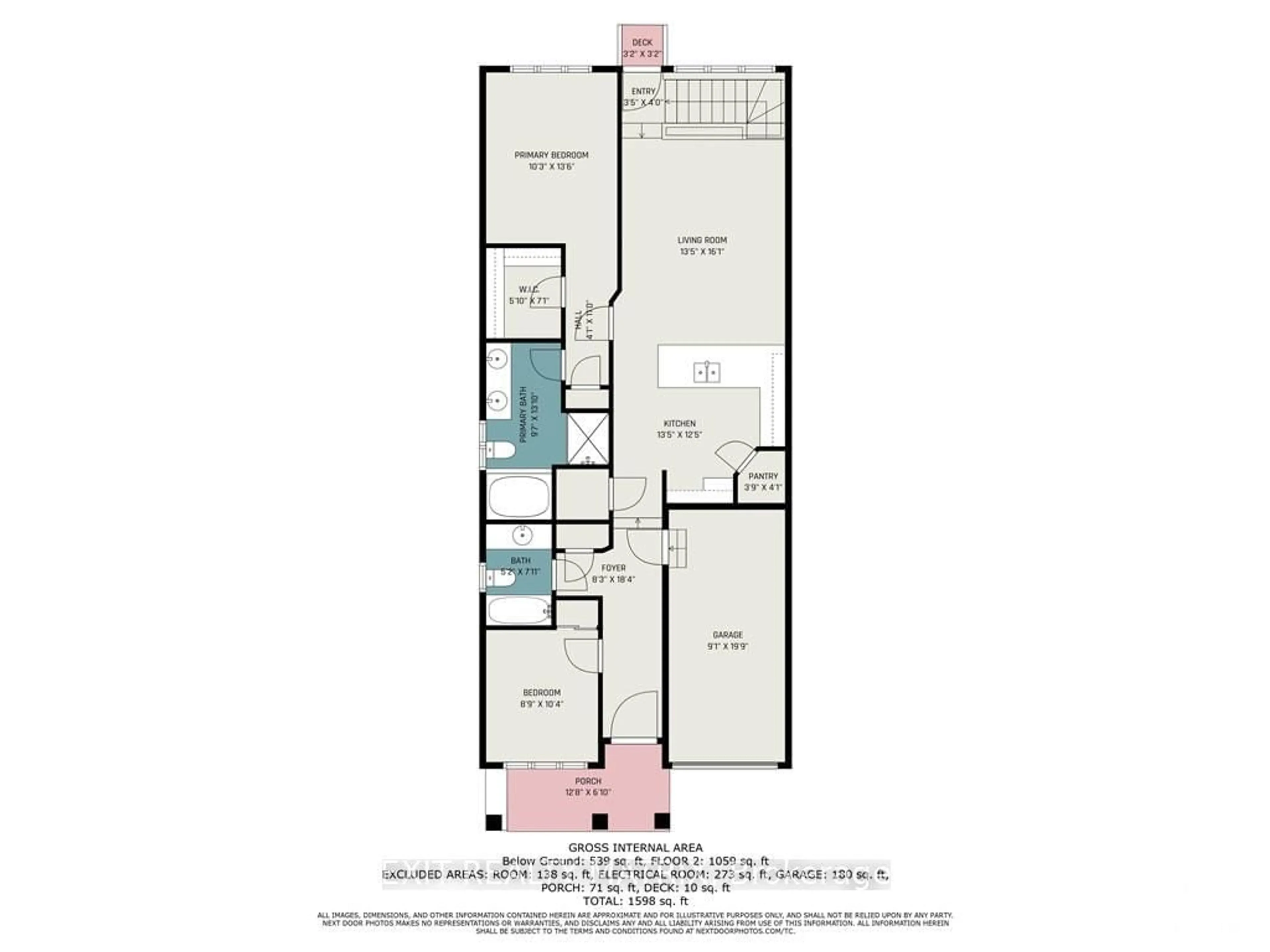 Floor plan for 961 COLOGNE St, Russell Ontario K0A 1W0