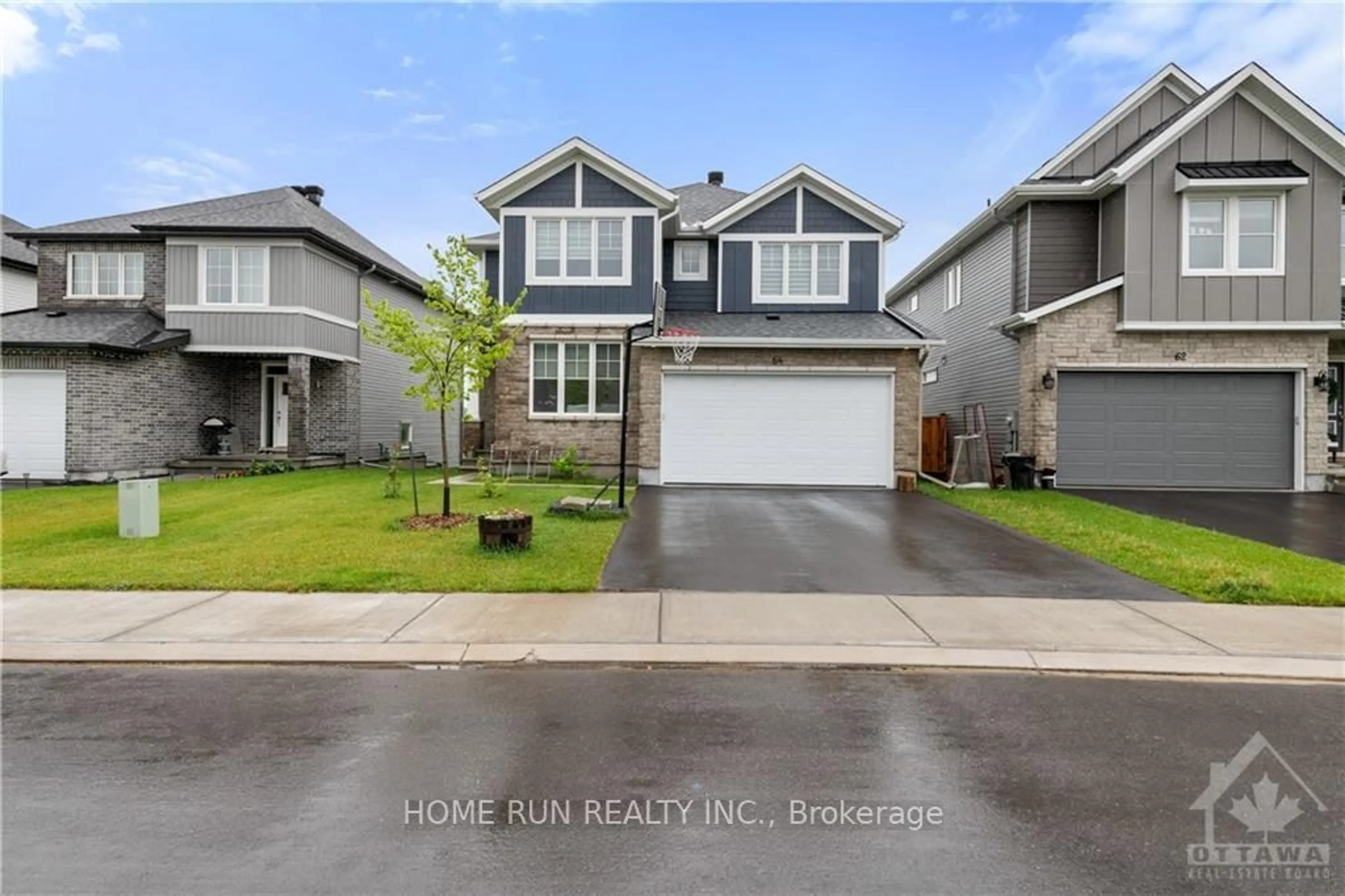 Frontside or backside of a home, the street view for 64 FANNING St, Beckwith Ontario K7C 0J3