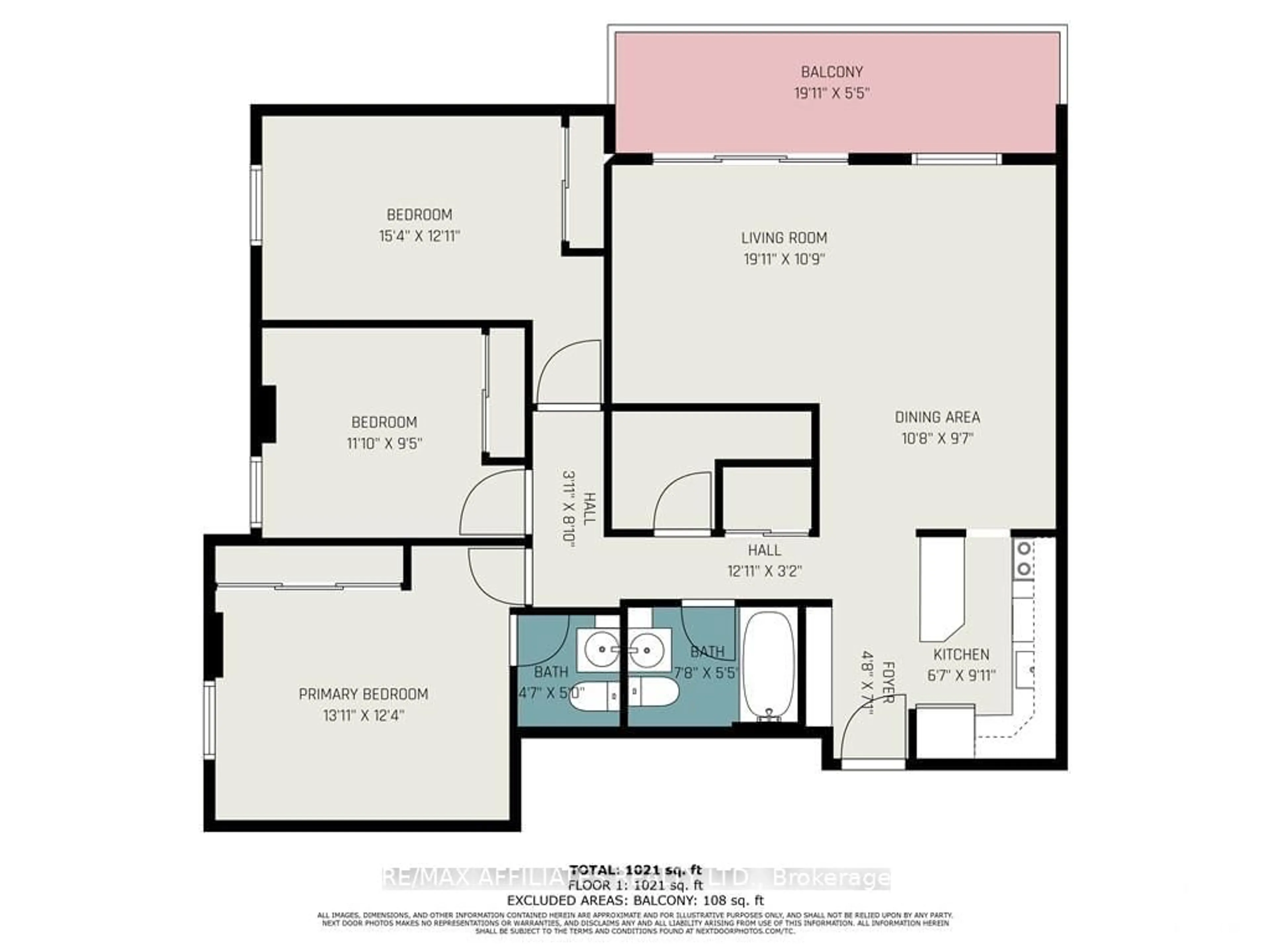 Floor plan for 2000 JASMINE Cres #403, Beacon Hill North - South and Area Ontario K1J 8K4