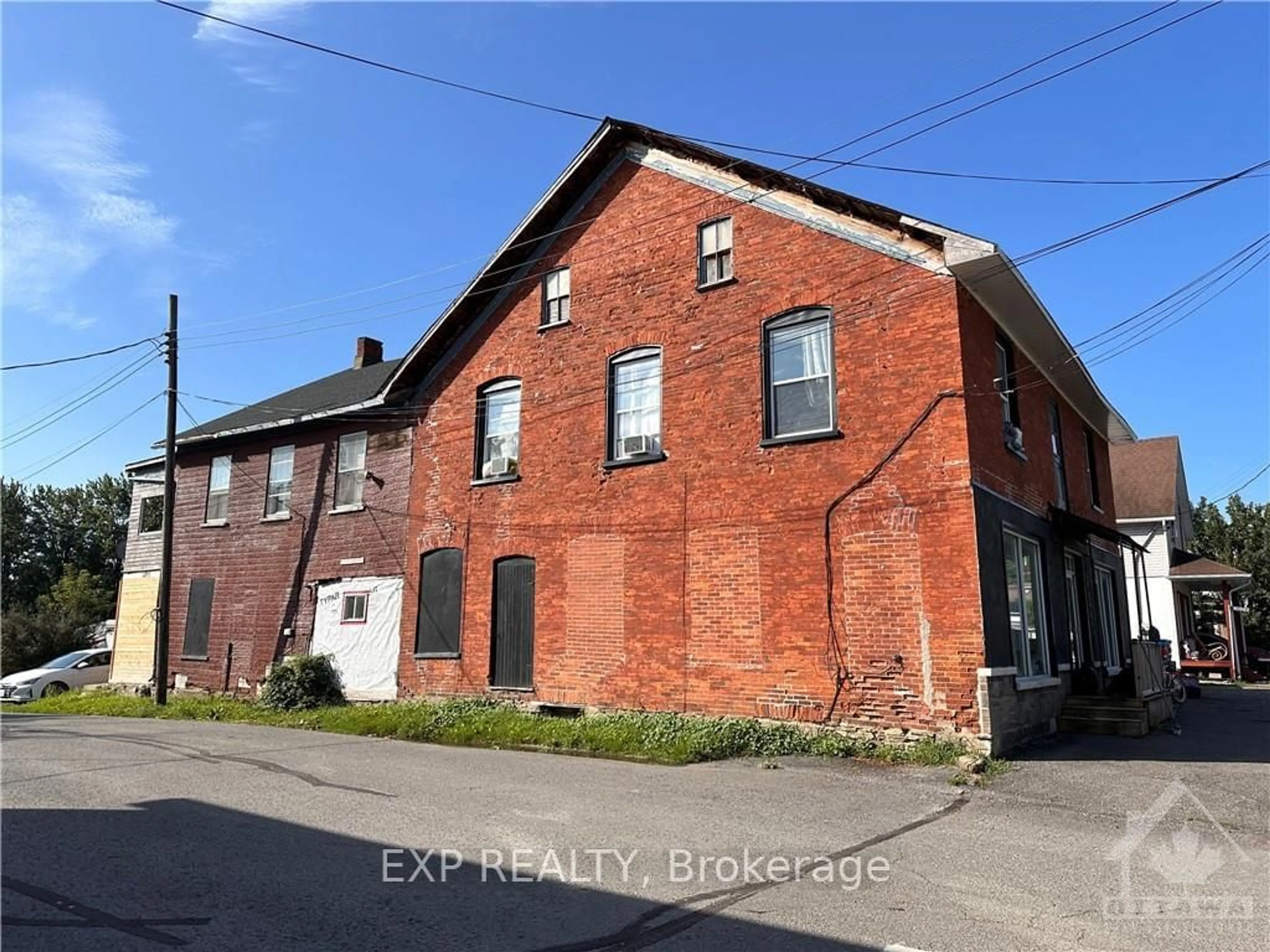 Frontside or backside of a home, the front or back of building for 10594 MAIN St, North Dundas Ontario K0E 1W0