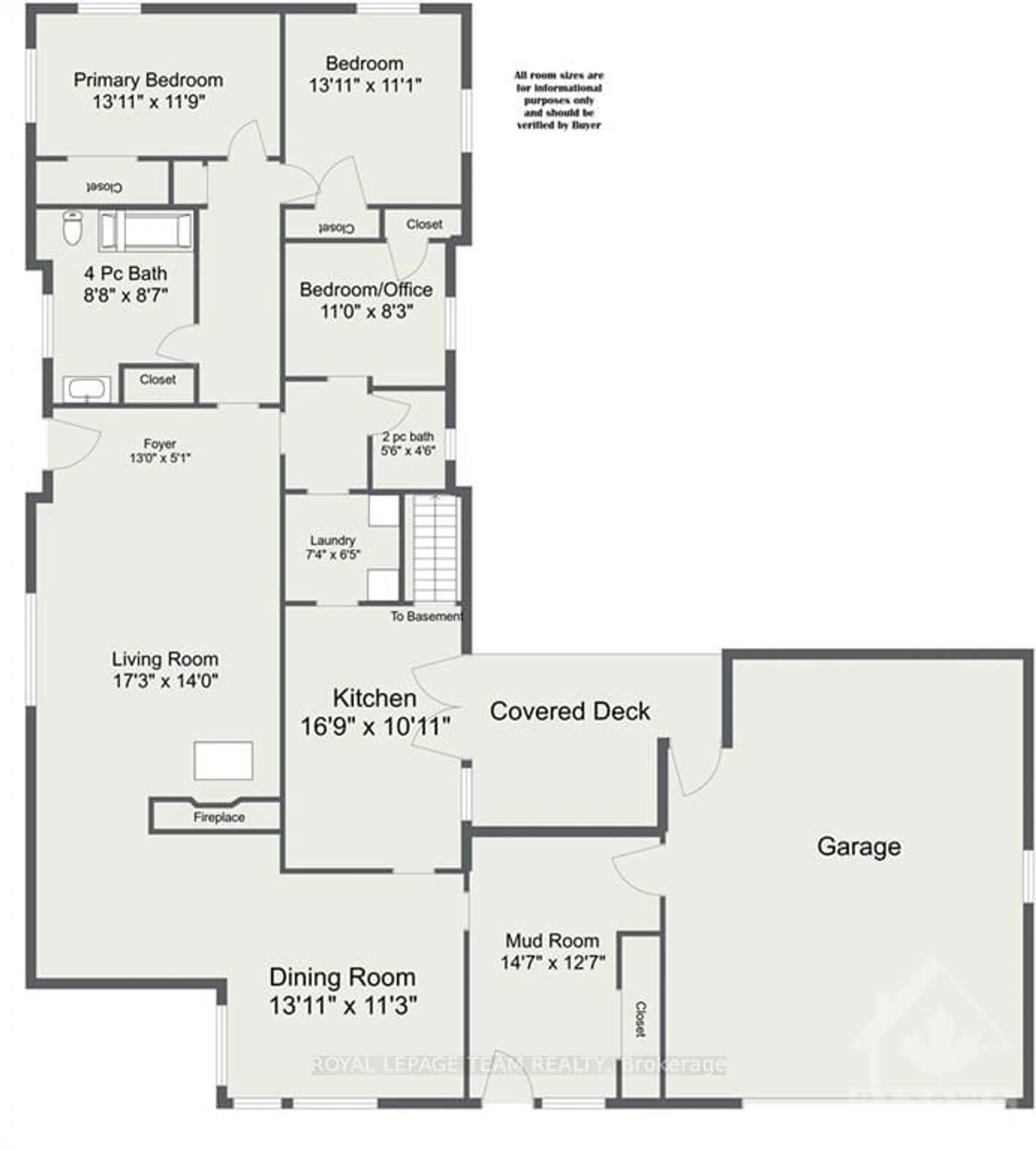 Floor plan for 8 ELIZABETH Dr, South Dundas Ontario K0E 1K0