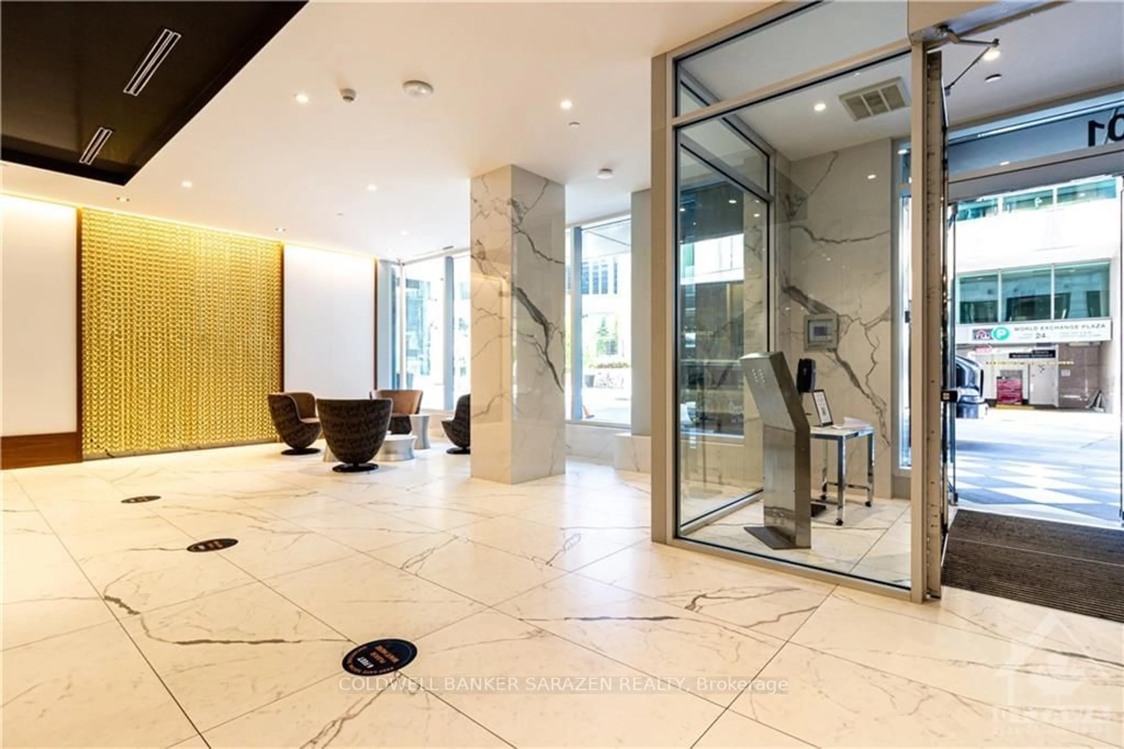 Indoor foyer, ceramic floors for 101 QUEEN St #808, Ottawa Centre Ontario K1P 0B7