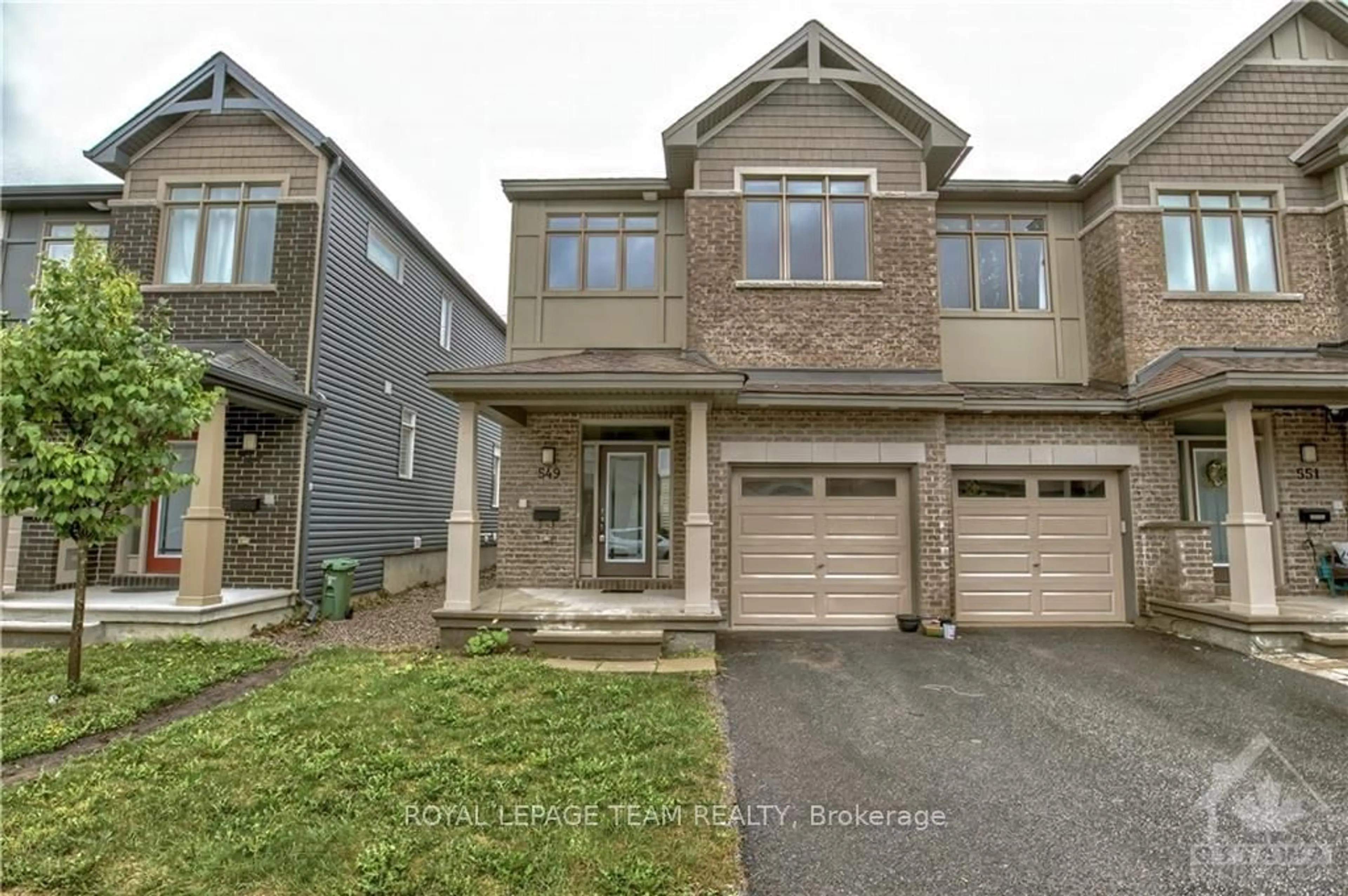 A pic from exterior of the house or condo, the street view for 549 RIOJA St, Kanata Ontario K2S 0V8