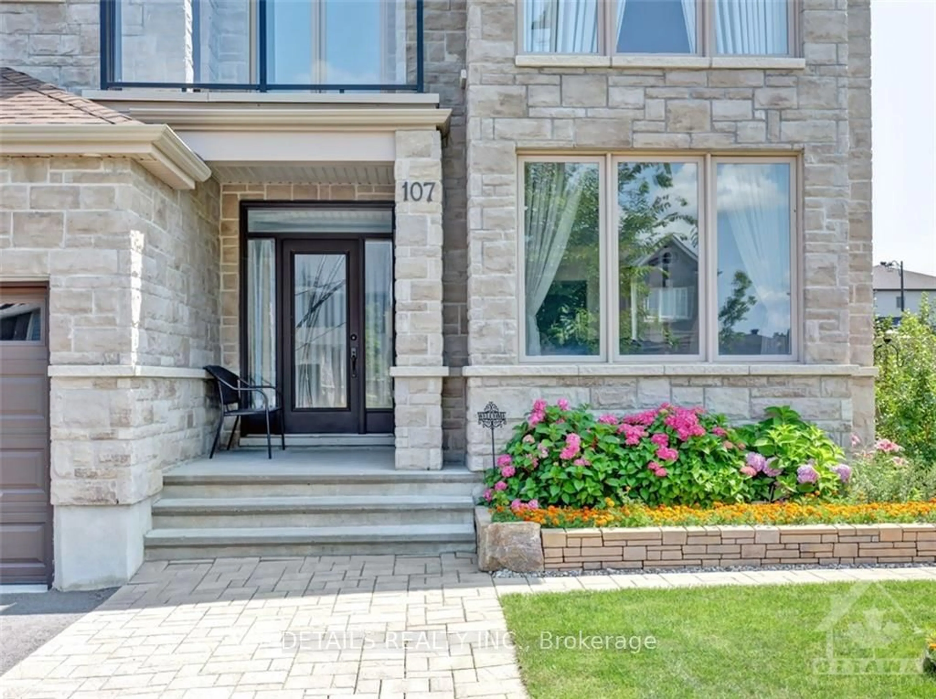 Home with brick exterior material for 107 DUN SKIPPER Dr, Blossom Park - Airport and Area Ontario K1X 0G1