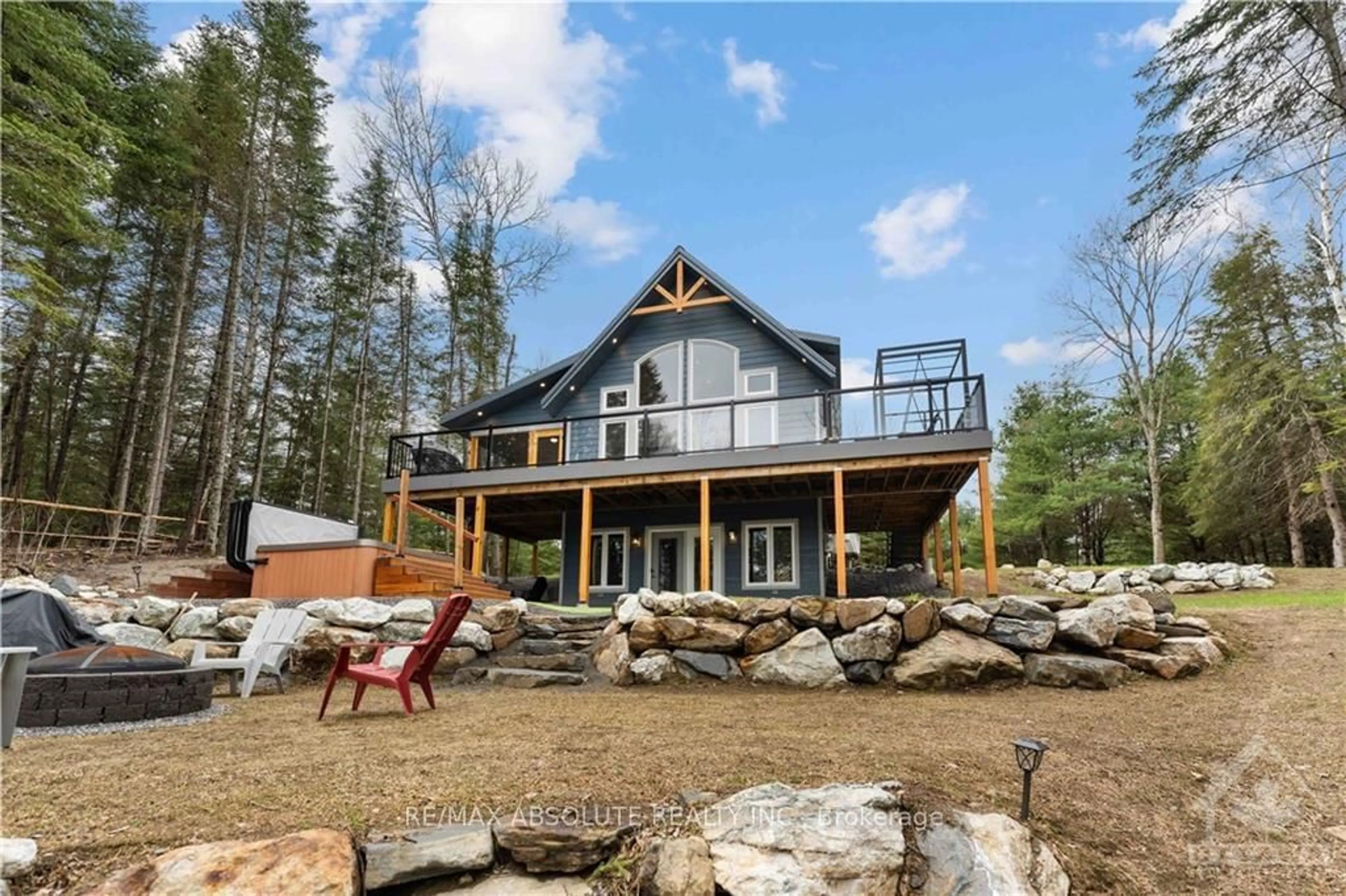 Frontside or backside of a home, cottage for 4634 MATAWATCHAN Rd, Greater Madawaska Ontario K0J 2R0