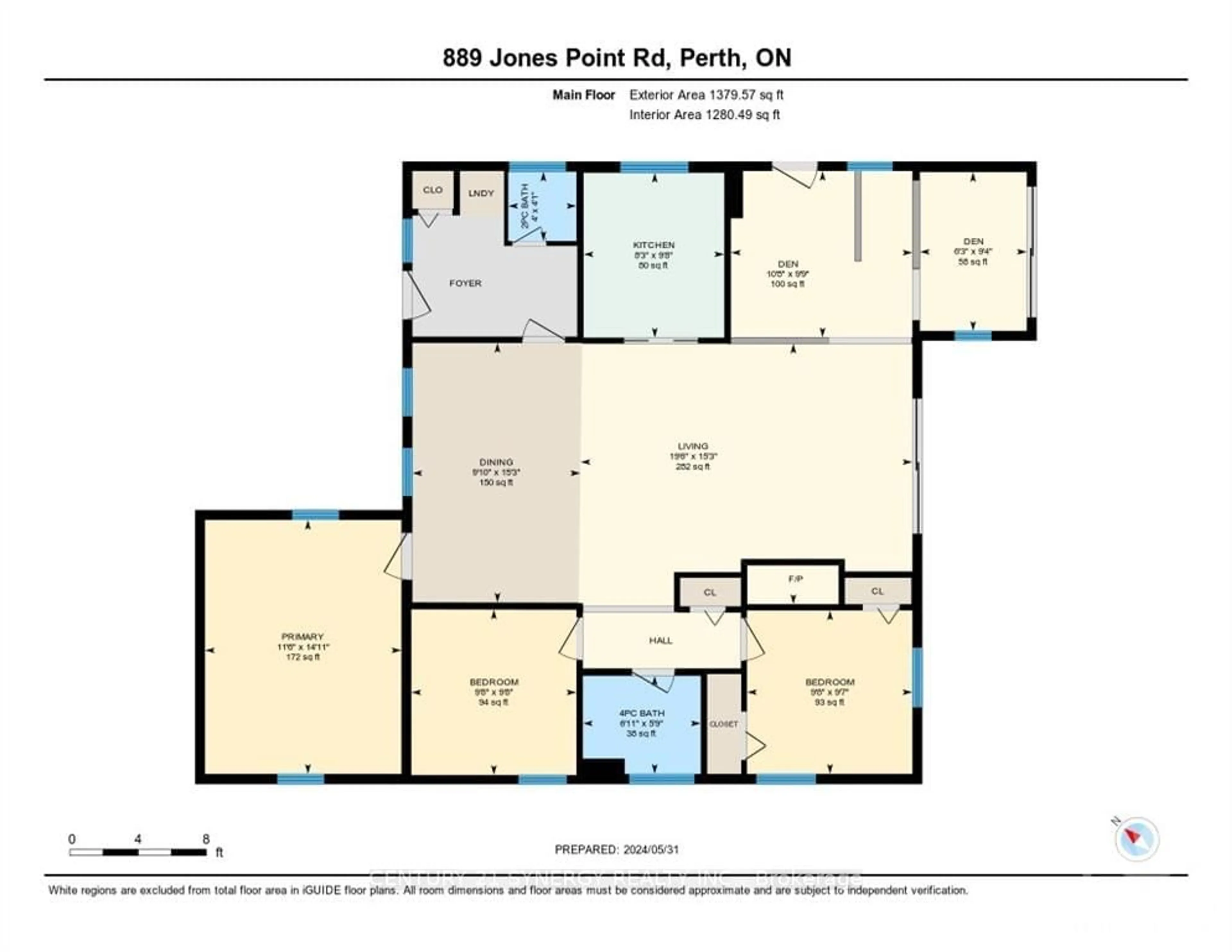 Floor plan for 889 JONES POINT Rd, Tay Valley Ontario K7H 3C7